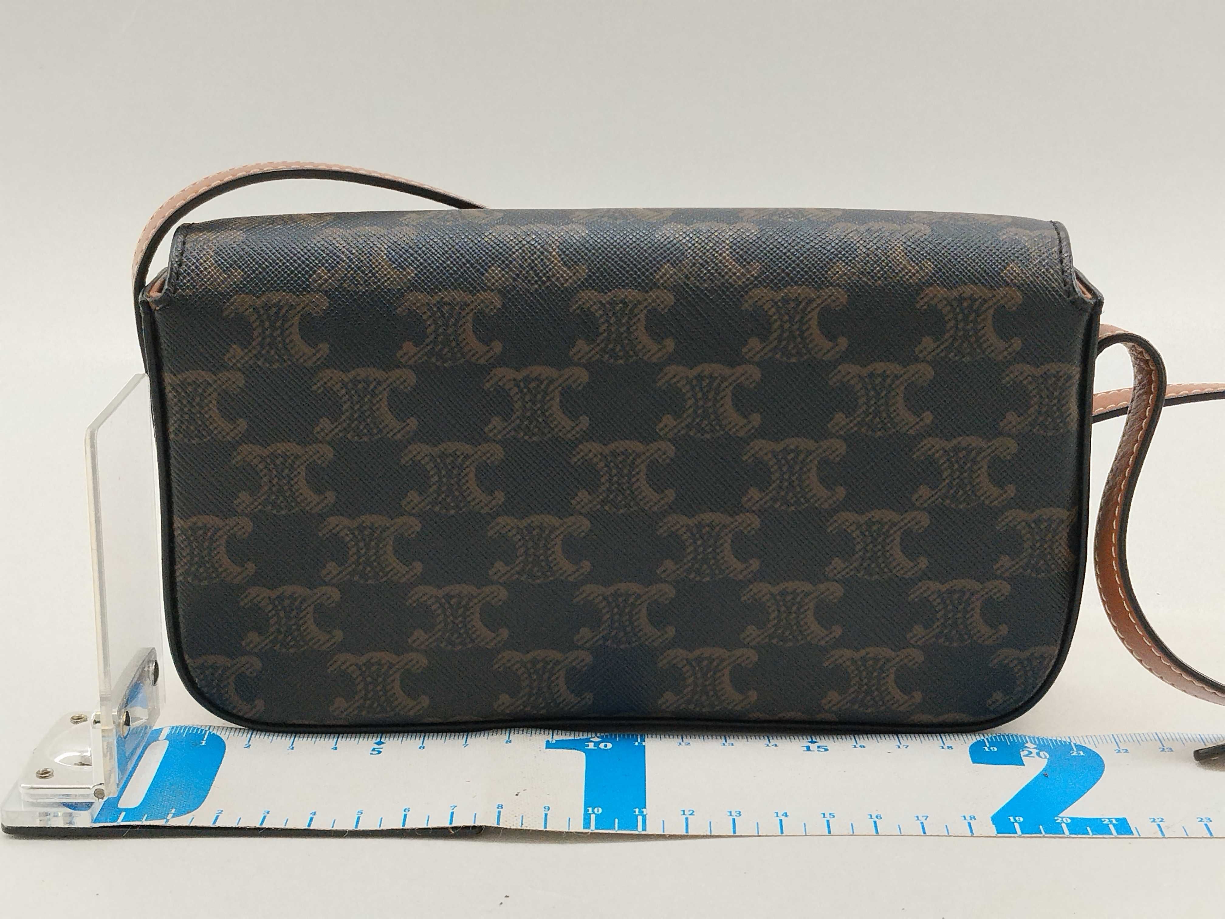 Triomphe Claude Shoulder Bag — view 2