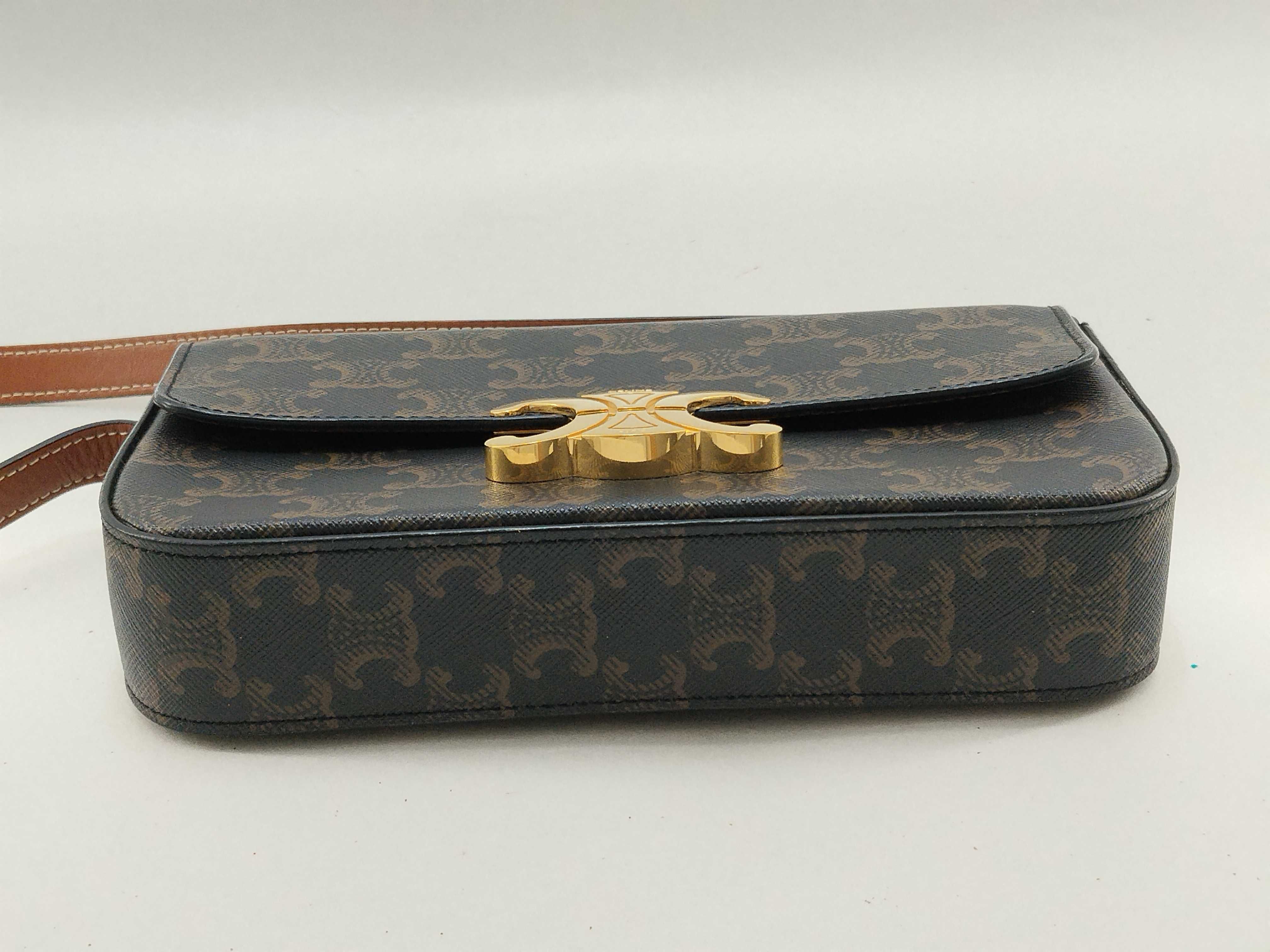 Triomphe Claude Shoulder Bag — view 3