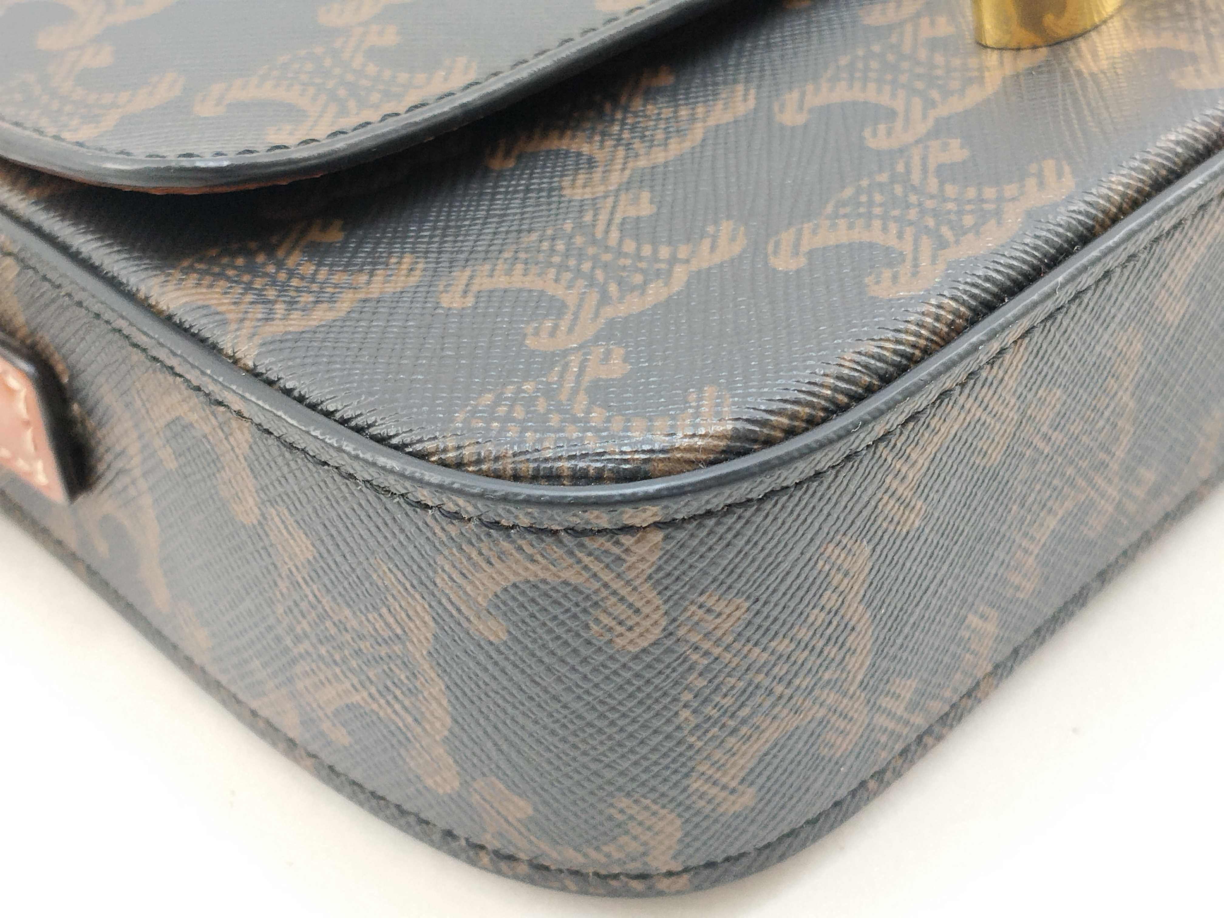 Triomphe Claude Shoulder Bag — view 4