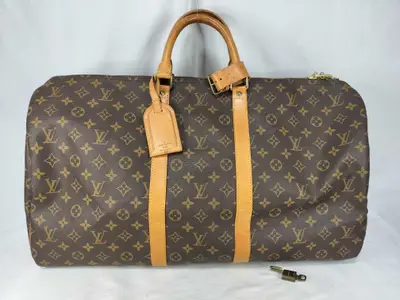 Monogram Vuitton Keepall Boston Bag