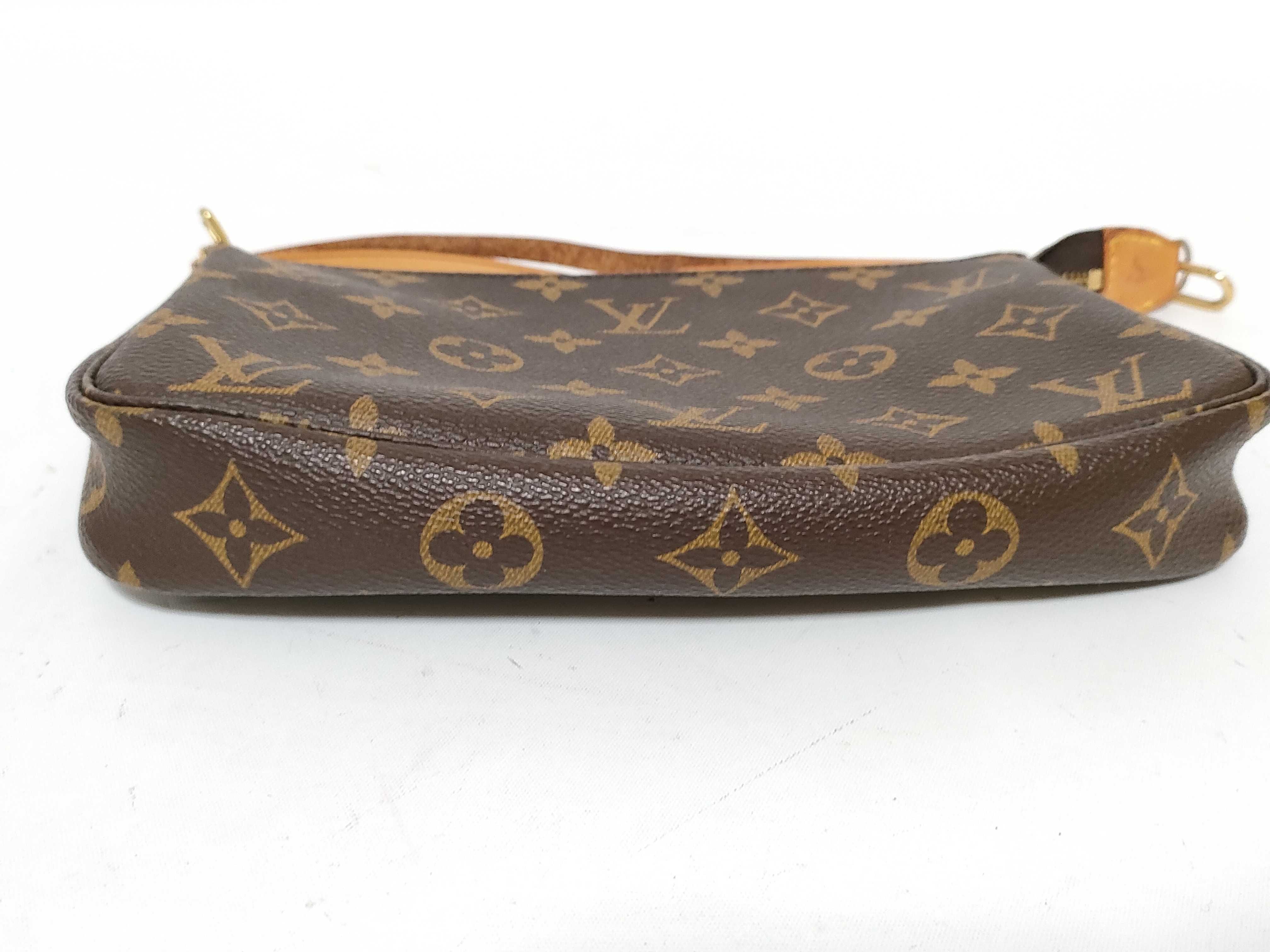 Monogram Pochette Accessoires M51980 AR0968 Brown Pouch — view 8