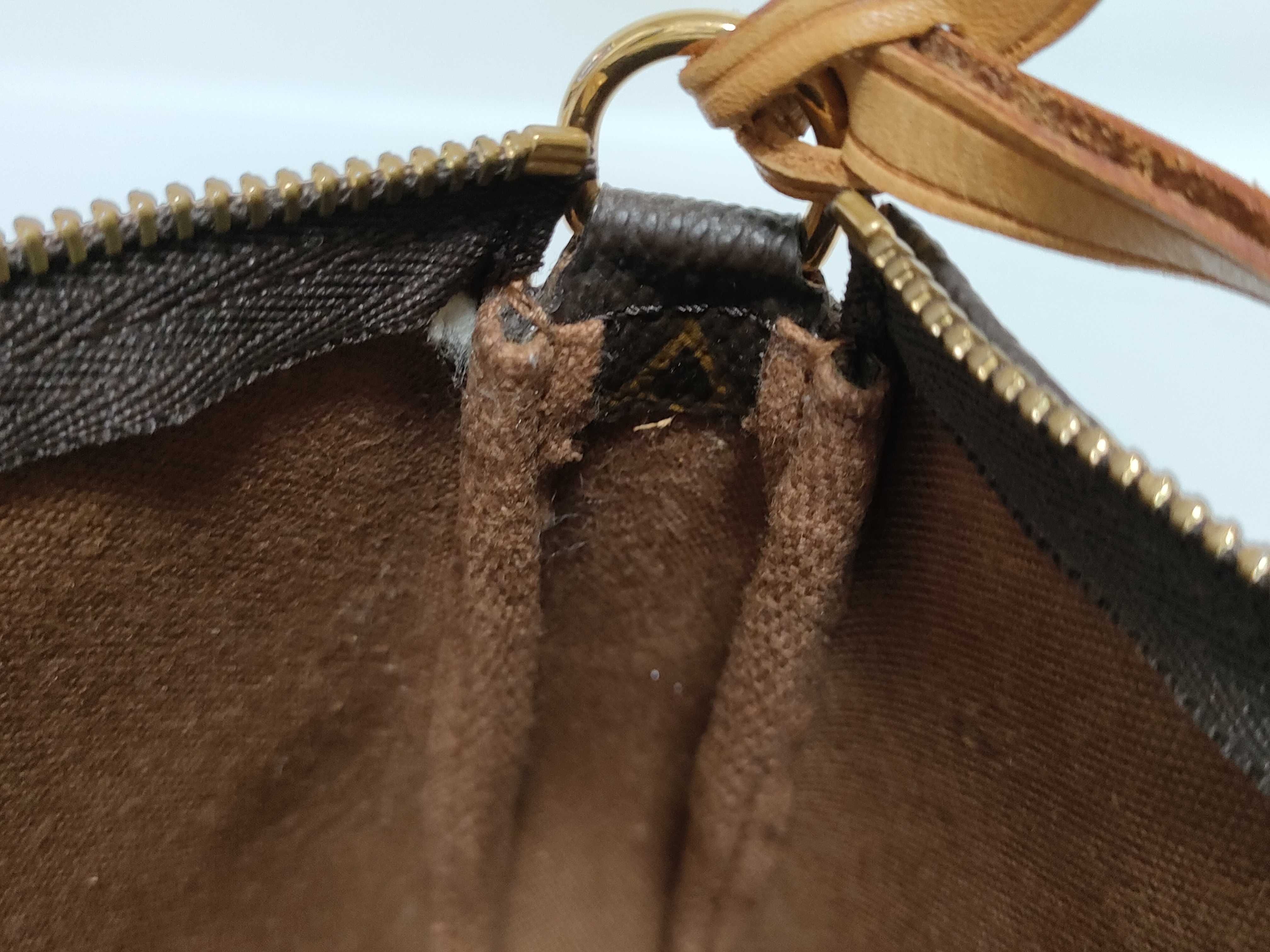 Monogram Pochette Accessoires M51980 AR0968 Brown Pouch — view 9