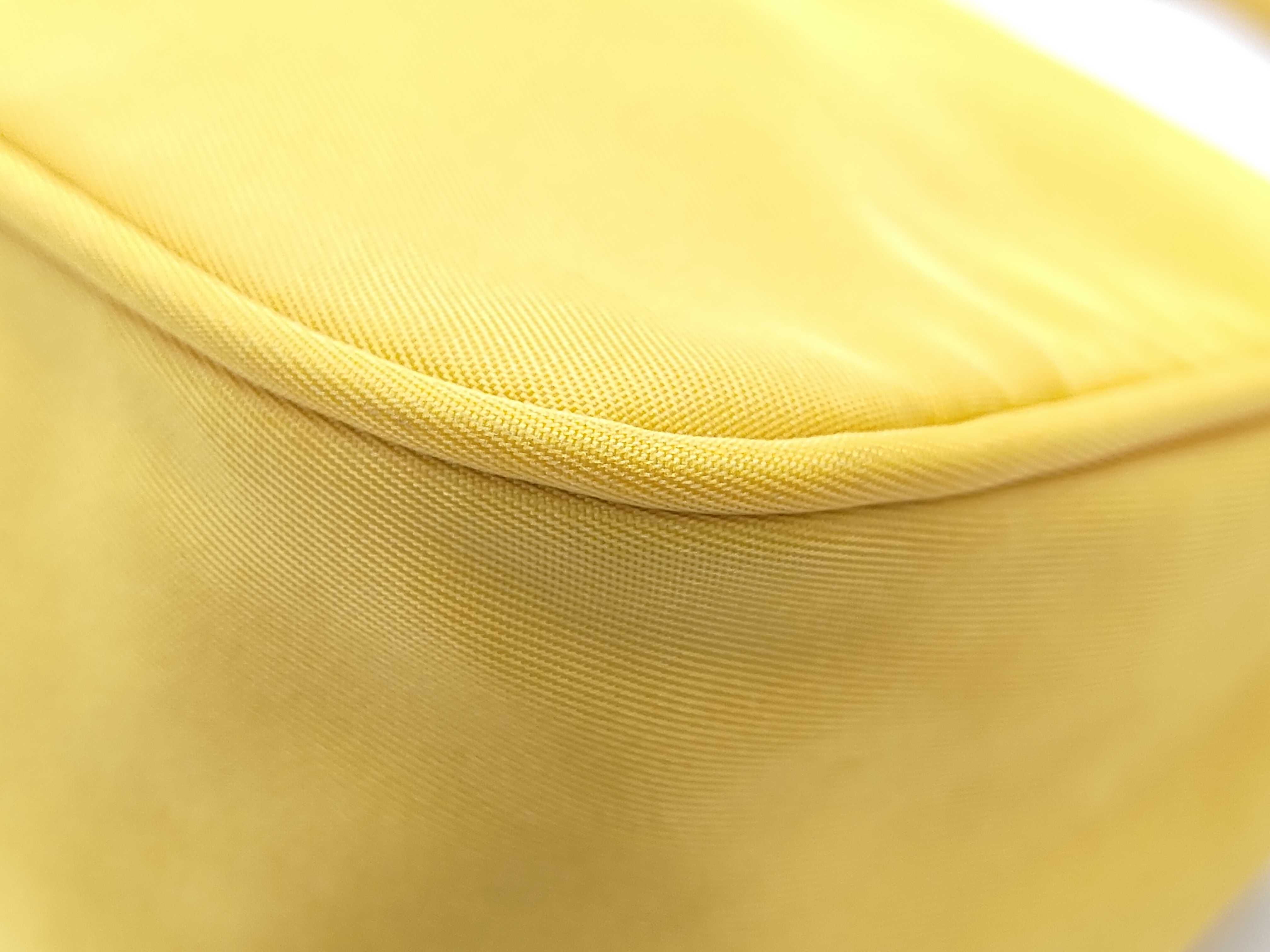Sport Prada MV632 Accessory Pouch Mini Handbag Triangle Logo Tessuto Sport SOLE (Yellow) Pouch — view 7