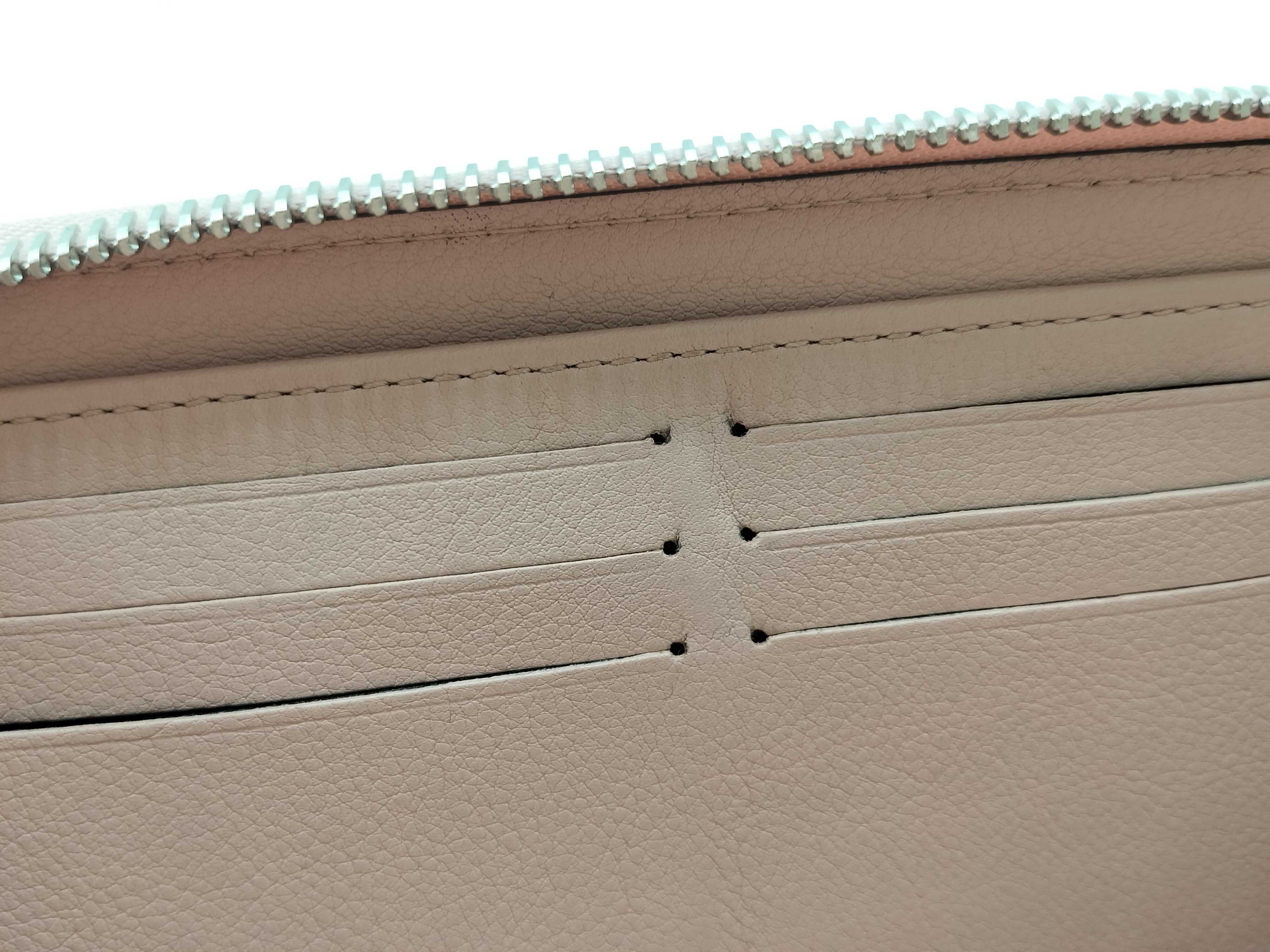 Mahina Monogram Mahina Zippy Wallet Magnolia — view 10