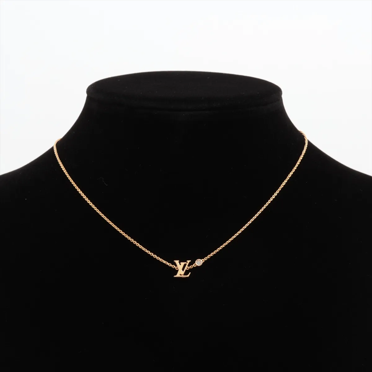 Pendant Idylle Blossom LV Diamond Necklace 750 (Yellow Gold) 4.1g F04468 Metal — view 5