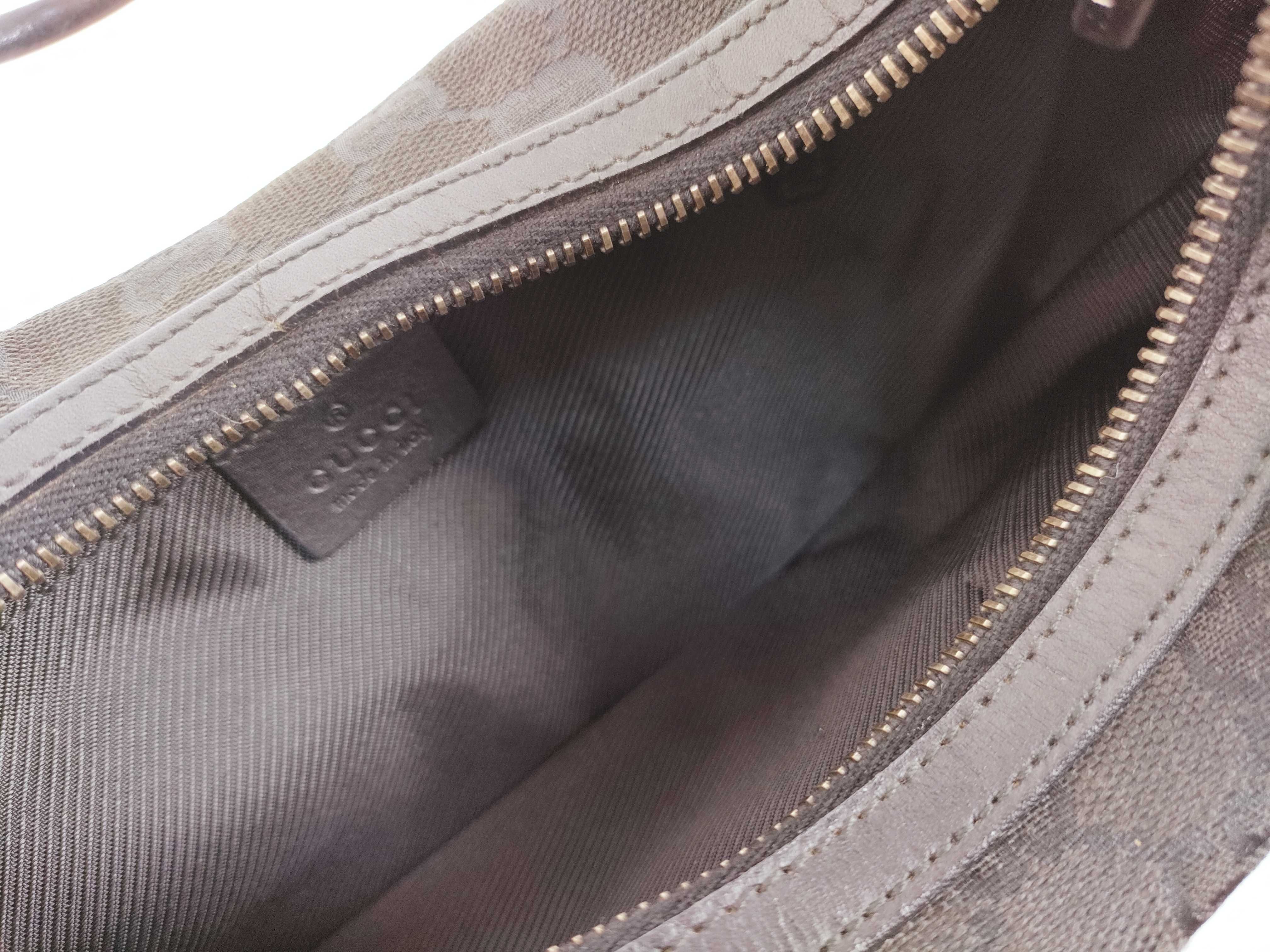 GG Canvas Handbag, Black — view 13
