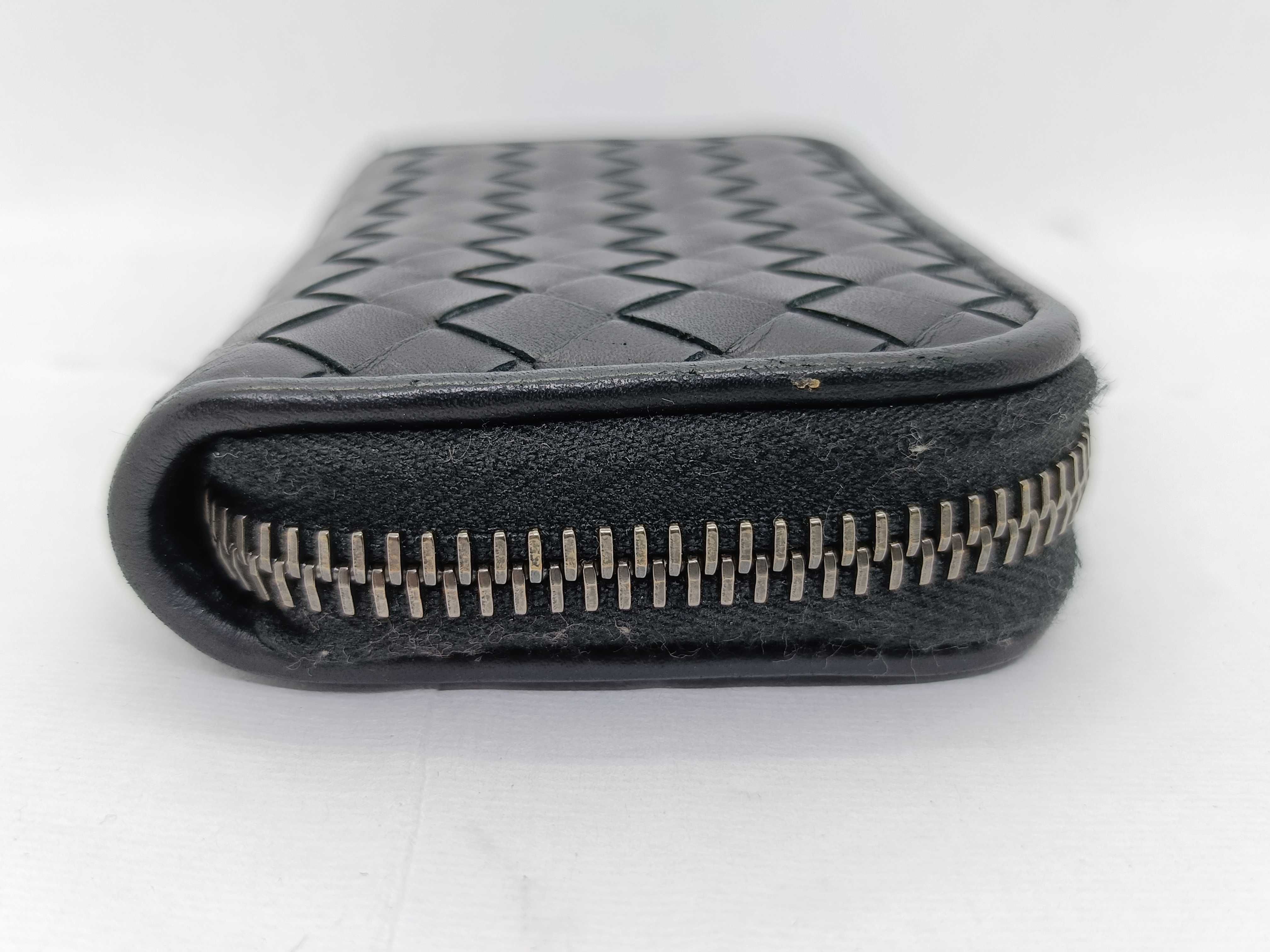 Intrecciato Coin Purse Coin Case Box with Storage Bag Coin Case — view 6