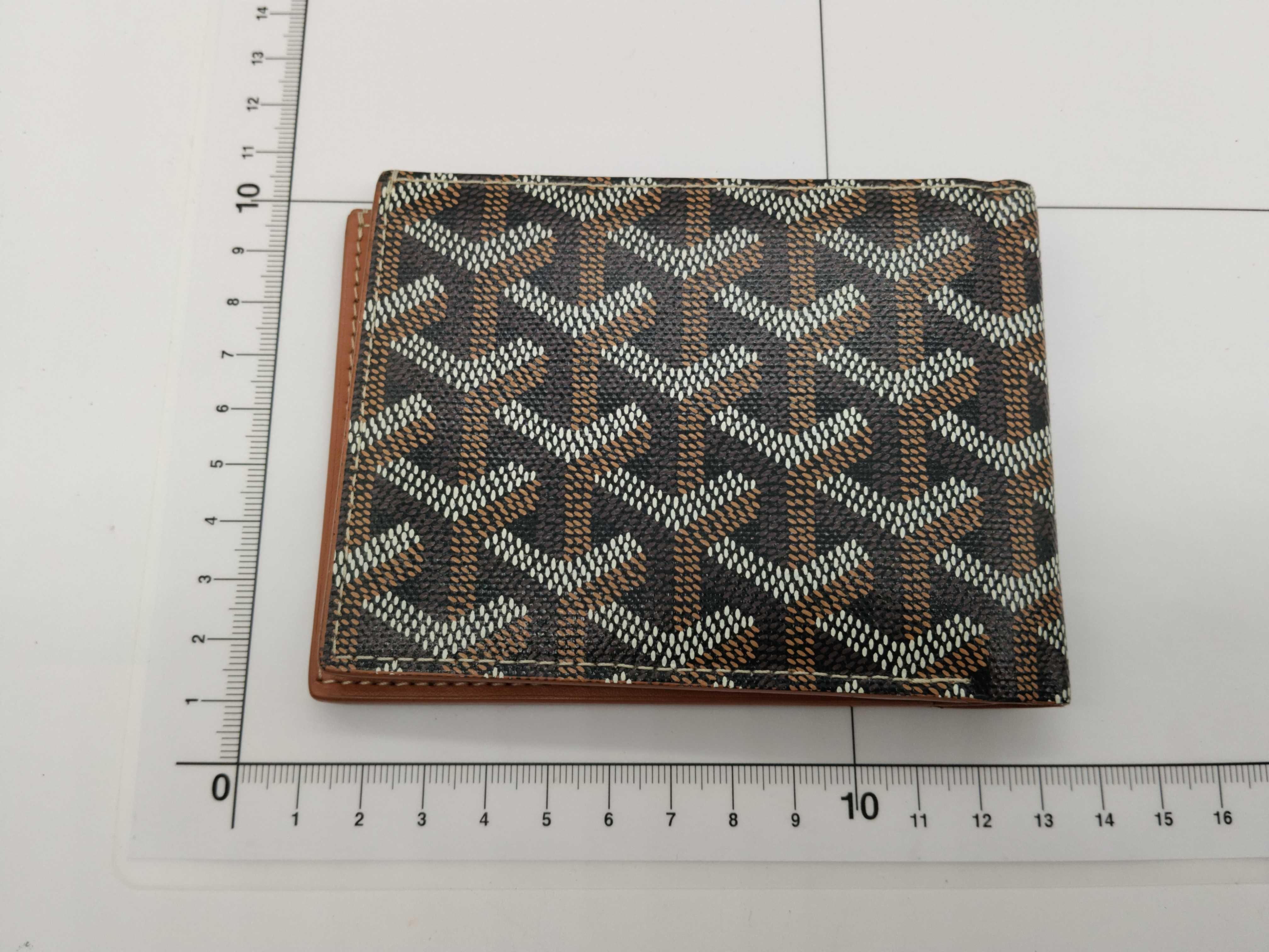 Wallet, Coated Canvas, Brown Wallet — view 2