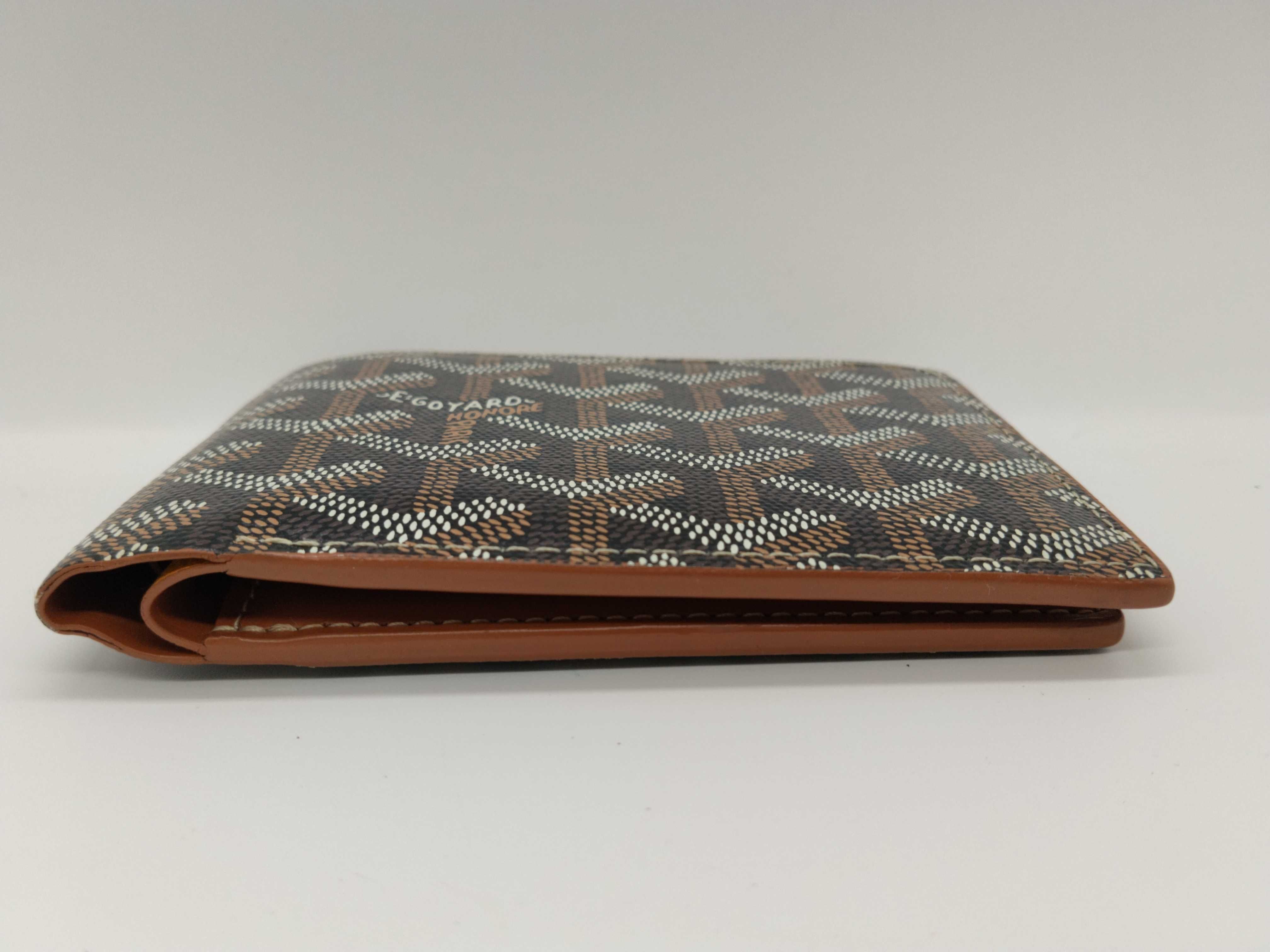 Wallet, Coated Canvas, Brown Wallet — view 3