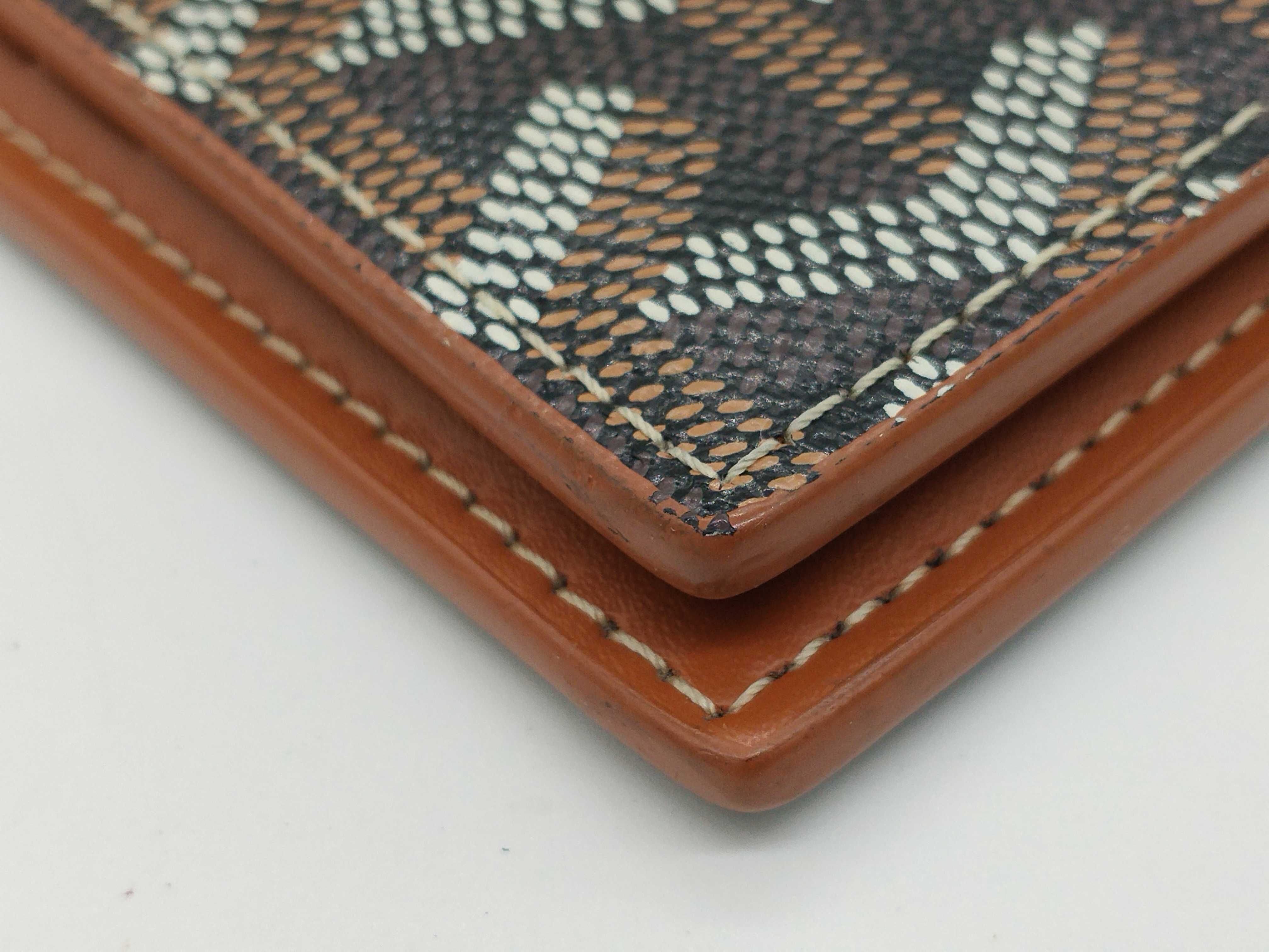 Wallet, Coated Canvas, Brown Wallet — view 4