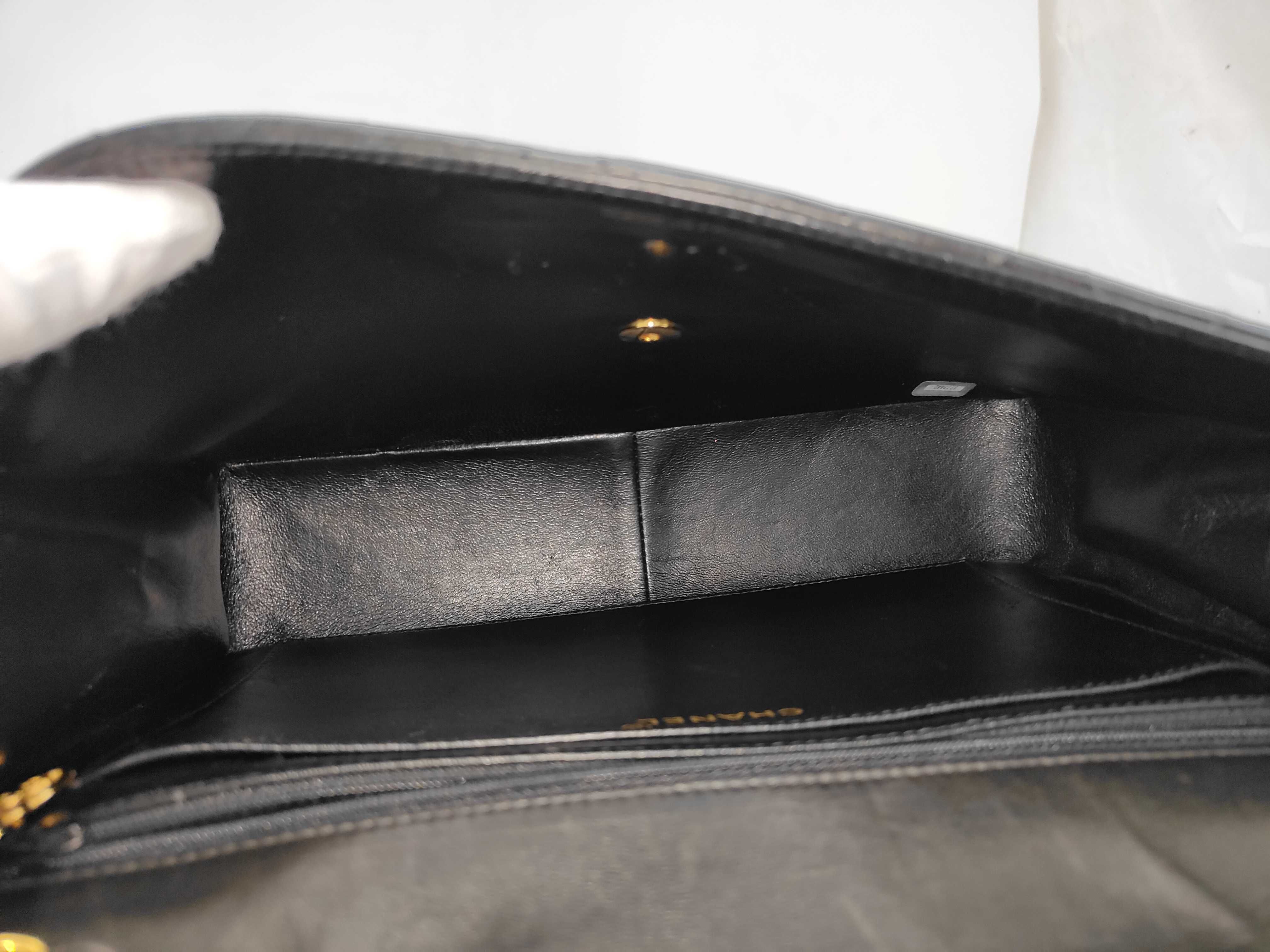 Large Matelassé Lambskin Shoulder Bag — view 8