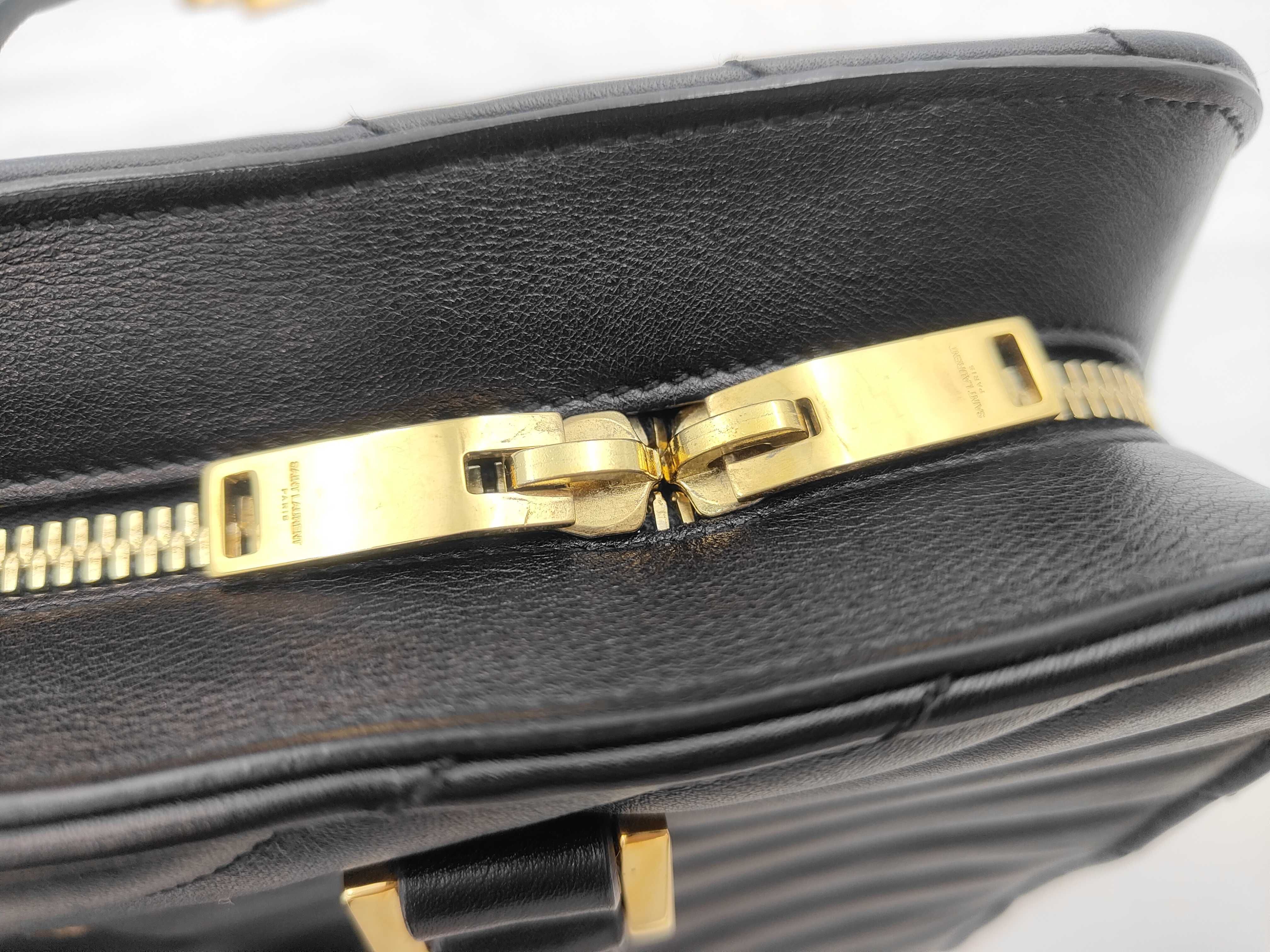 Cabas 2WAY shoulder leather black bag — view 11