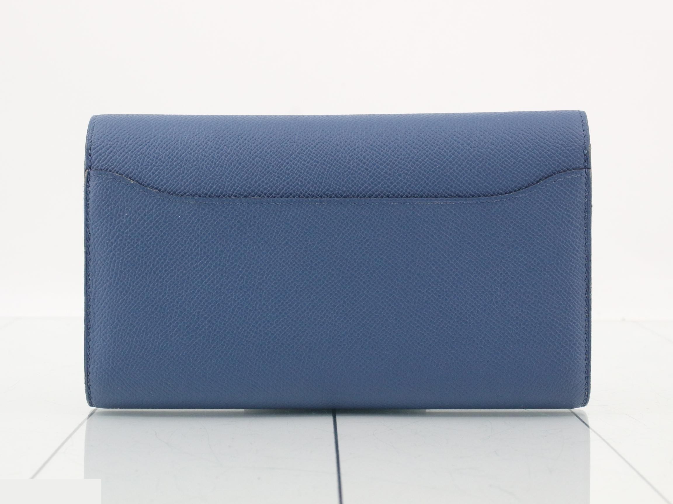 Constance Long Leather Bi-fold Long Wallet — view 2