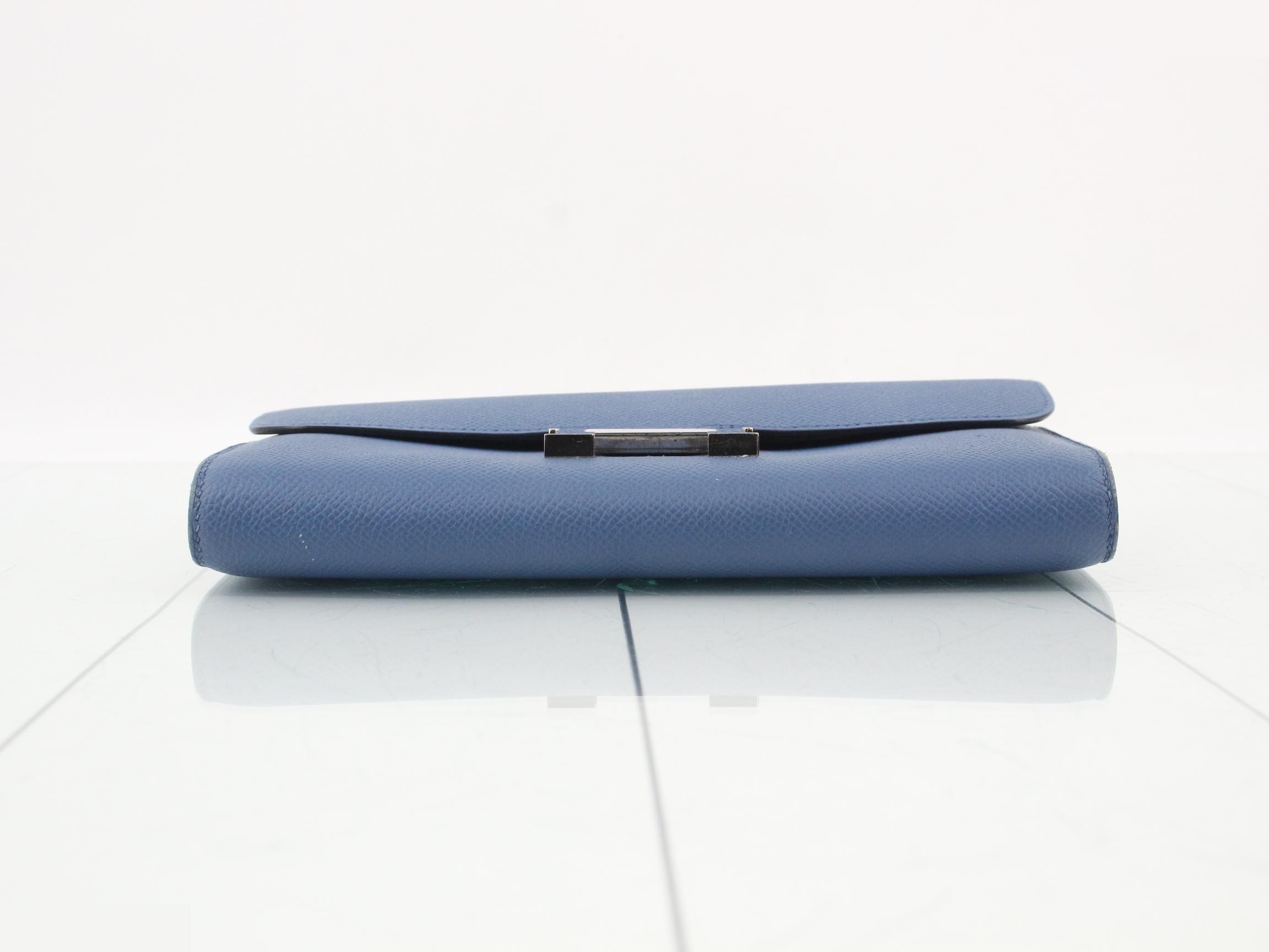Constance Long Leather Bi-fold Long Wallet — view 3