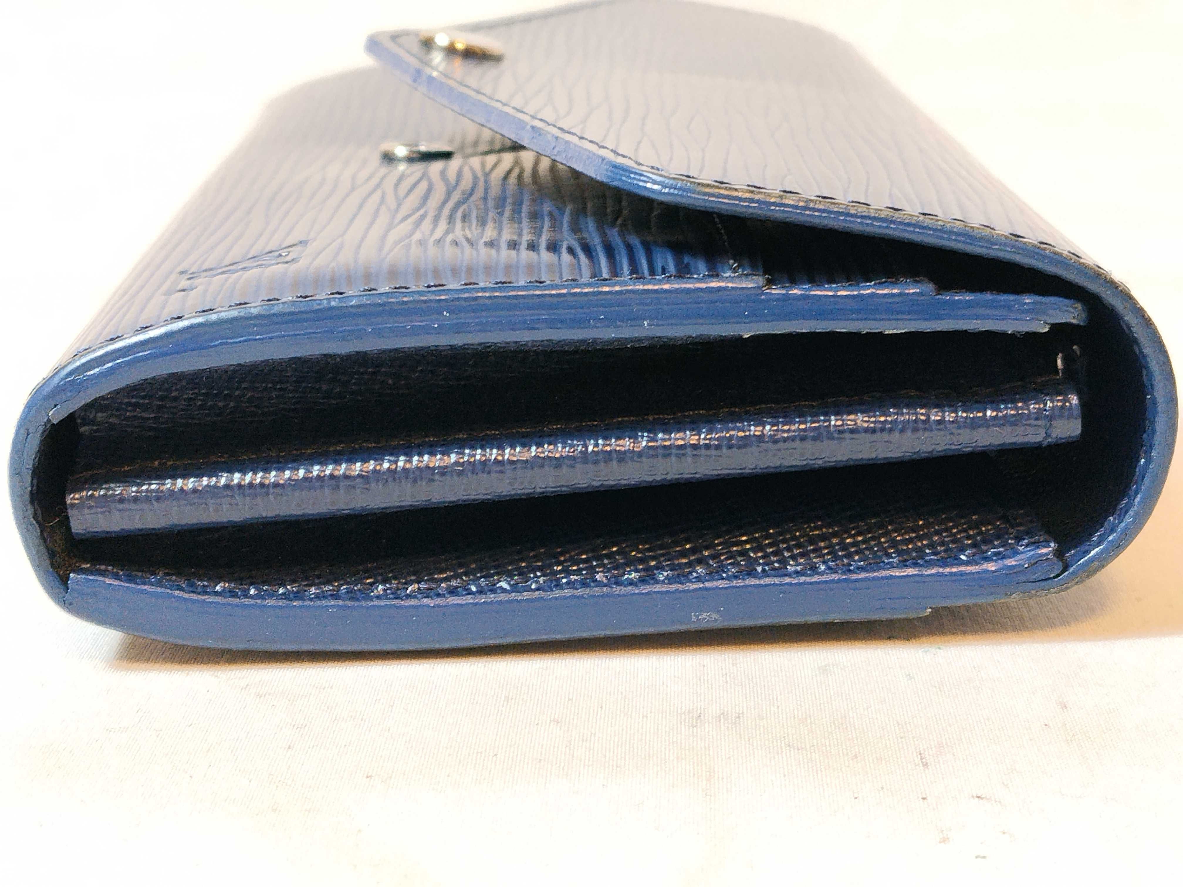 Epi M60585 Portefeuille Sarah Indigo Blue CA1165 Wallet — view 5