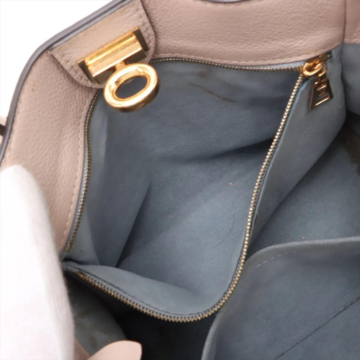Monogram On My Side PM M57729 Beige x Brown RFID reaction available — view 10