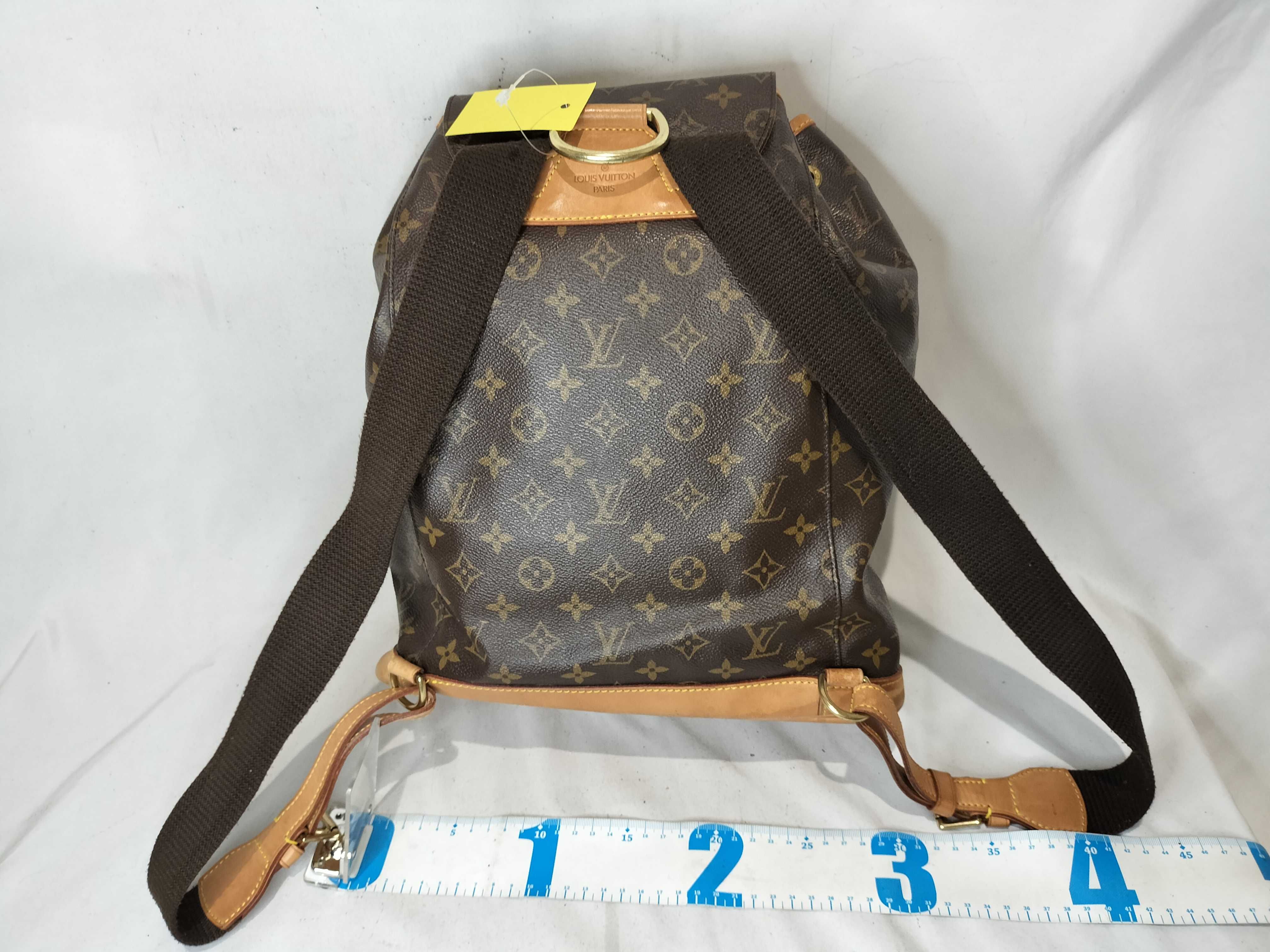 Monogram Montsouris GM Backpack — view 3