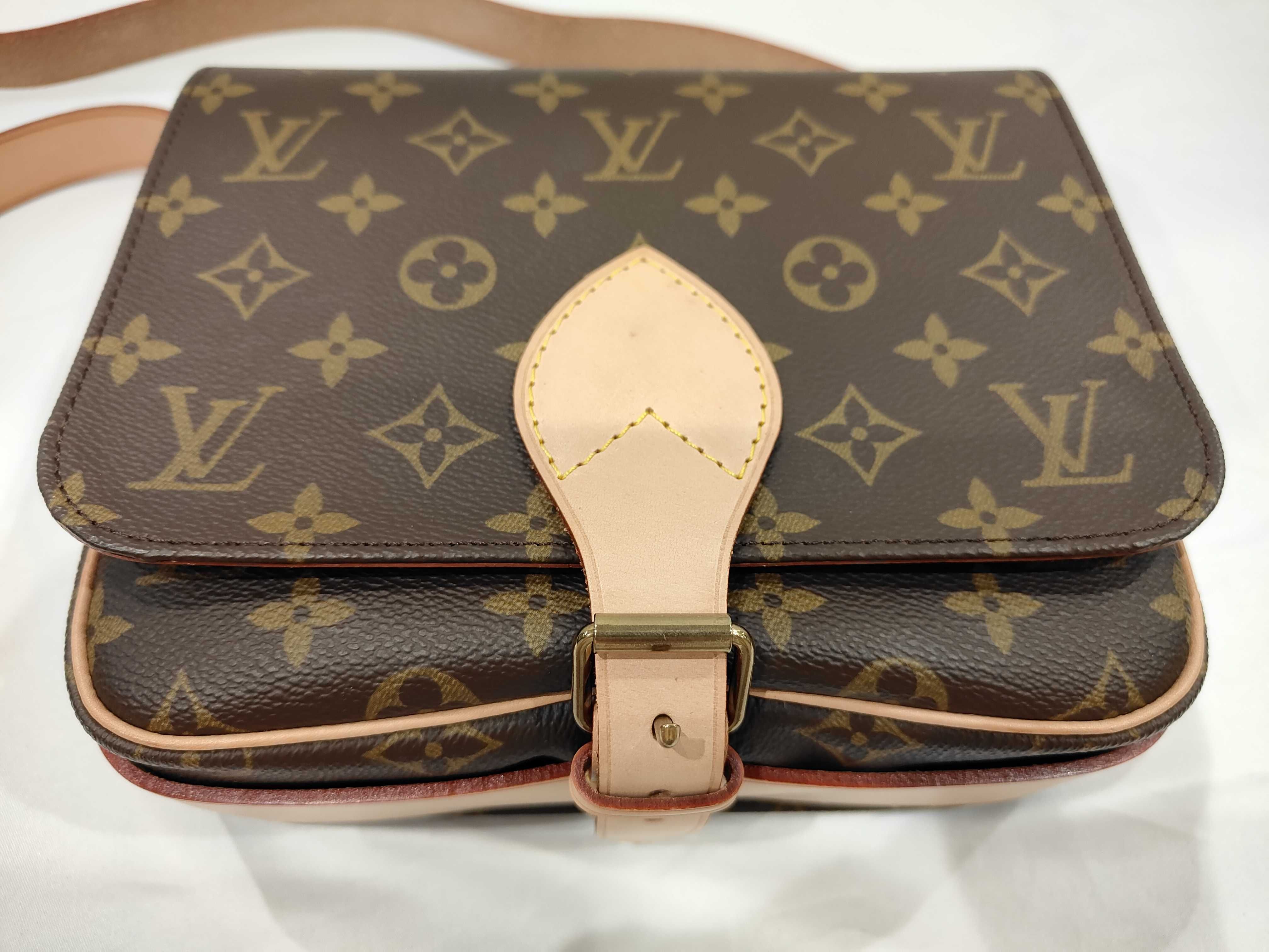 Monogram Cartouchiere Shoulder Bag — view 12