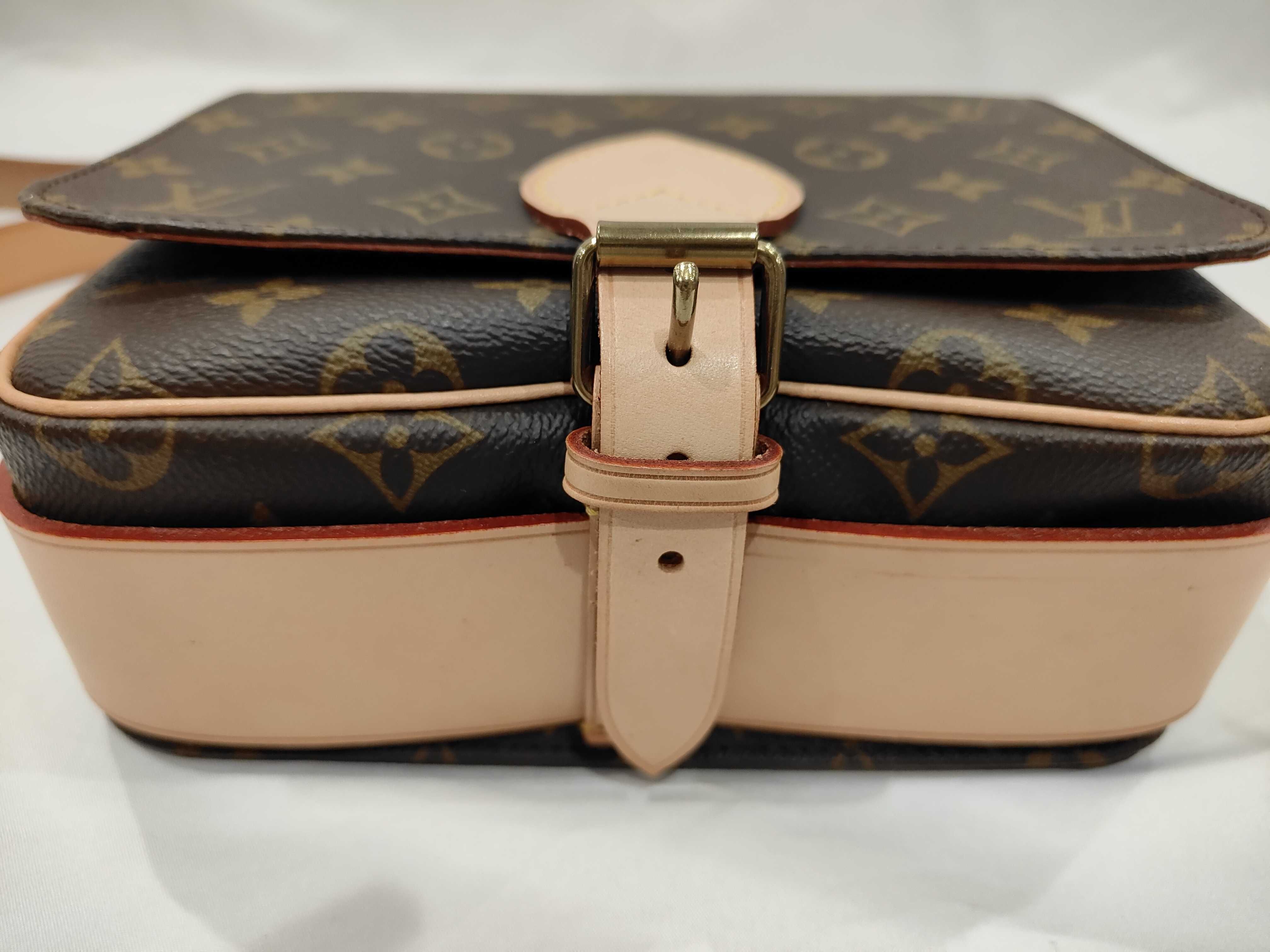 Monogram Cartouchiere Shoulder Bag — view 13