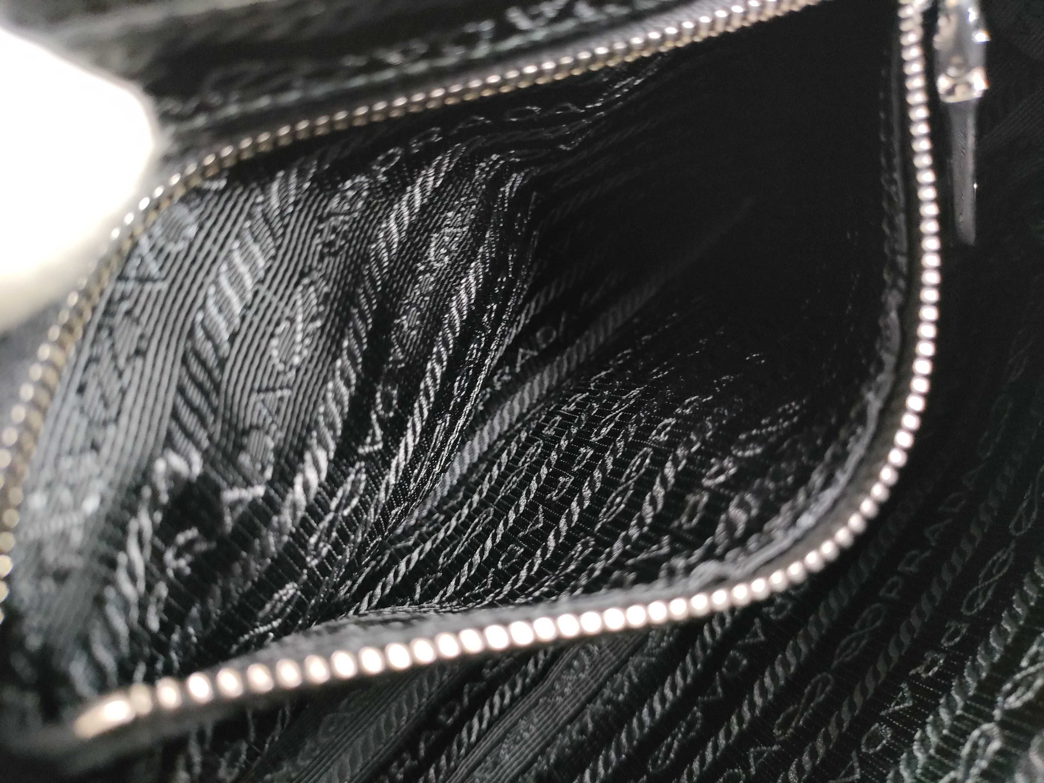 Tessuto Quilted 2-Way Handbag, Black, 1BH910 — view 11
