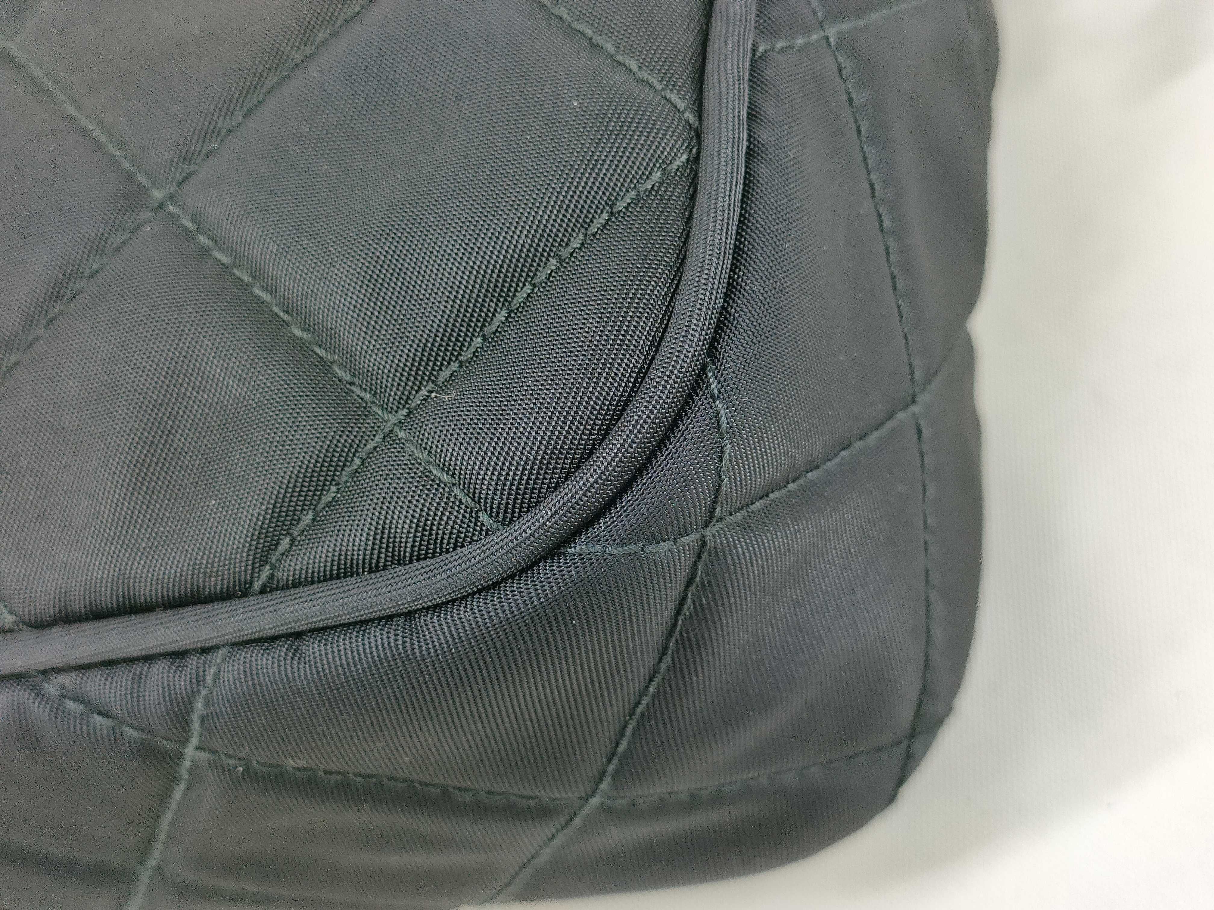 Tessuto Quilted 2-Way Handbag, Black, 1BH910 — view 4