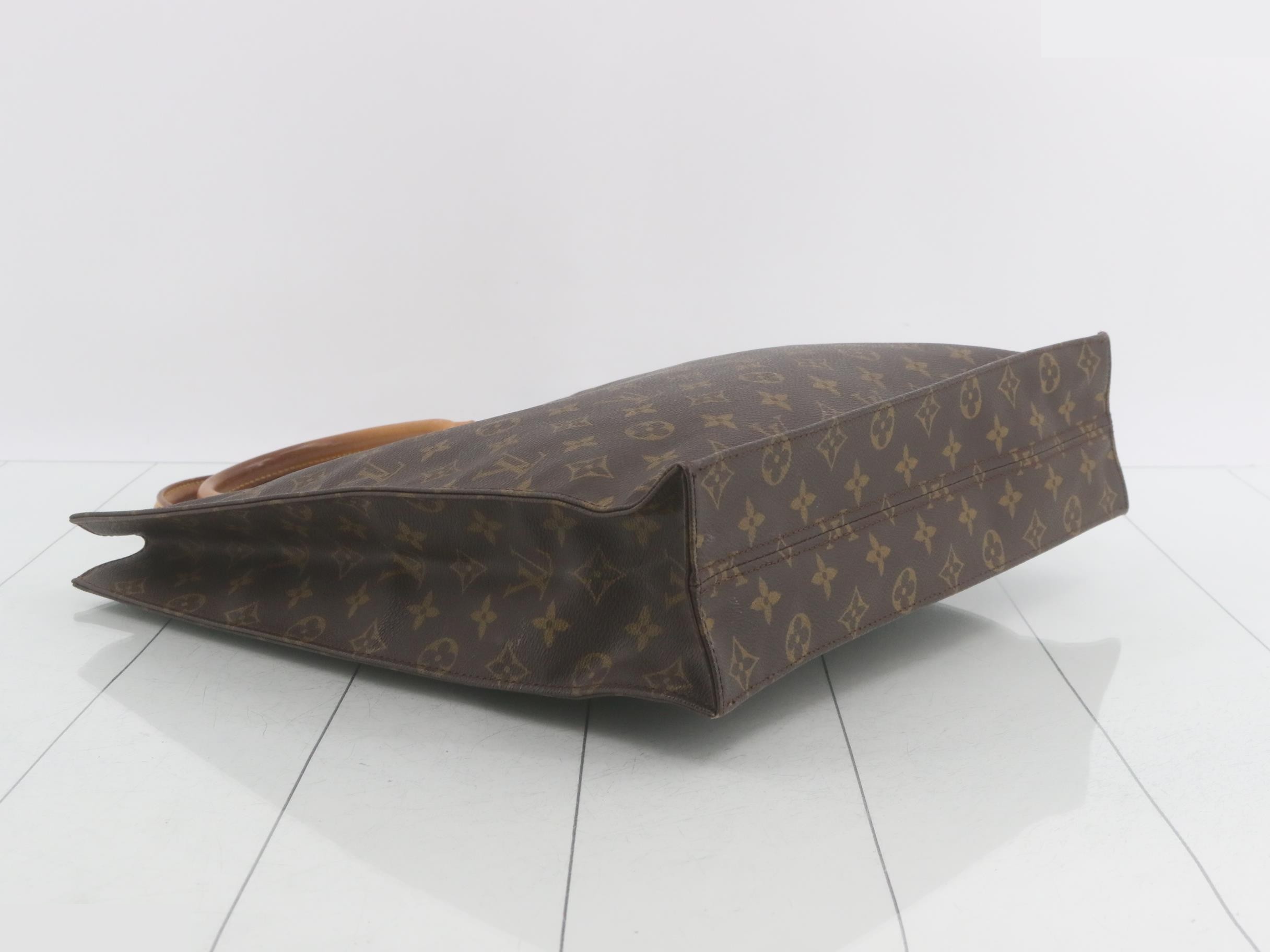 Monogram Sac Plat (older model) tote bag — view 5