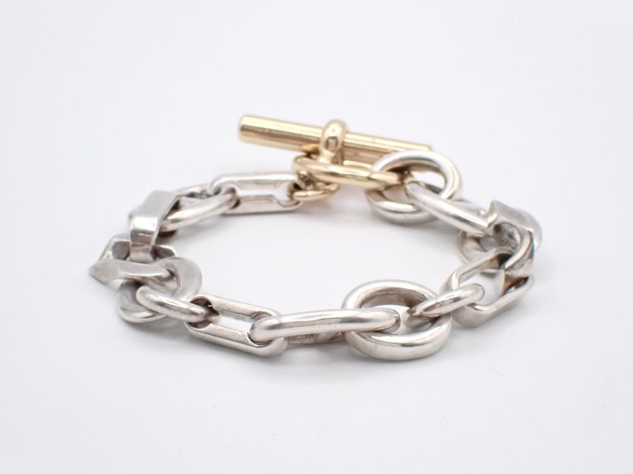 Alea PM 750YG SV Combination Bracelet, 86.2g — view 2