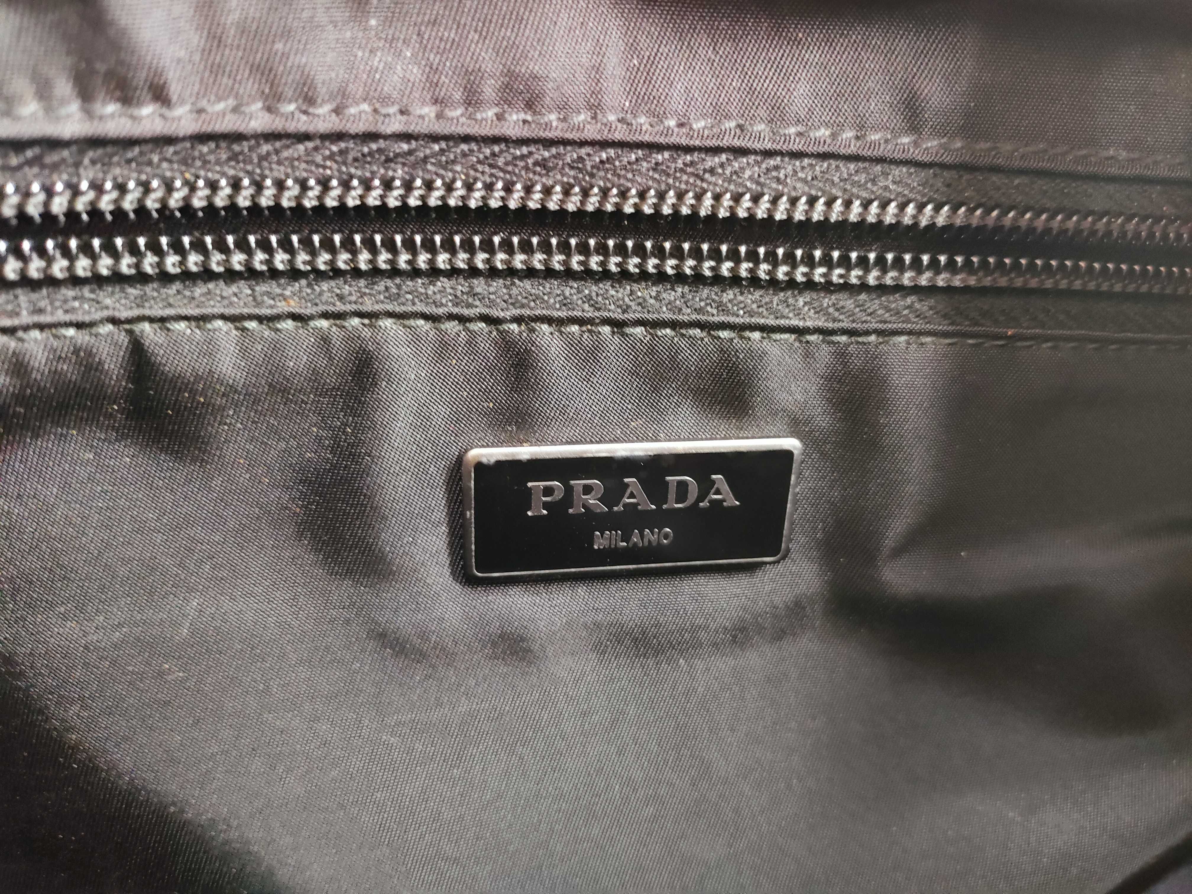 nylon backpack with white tag. — view 13