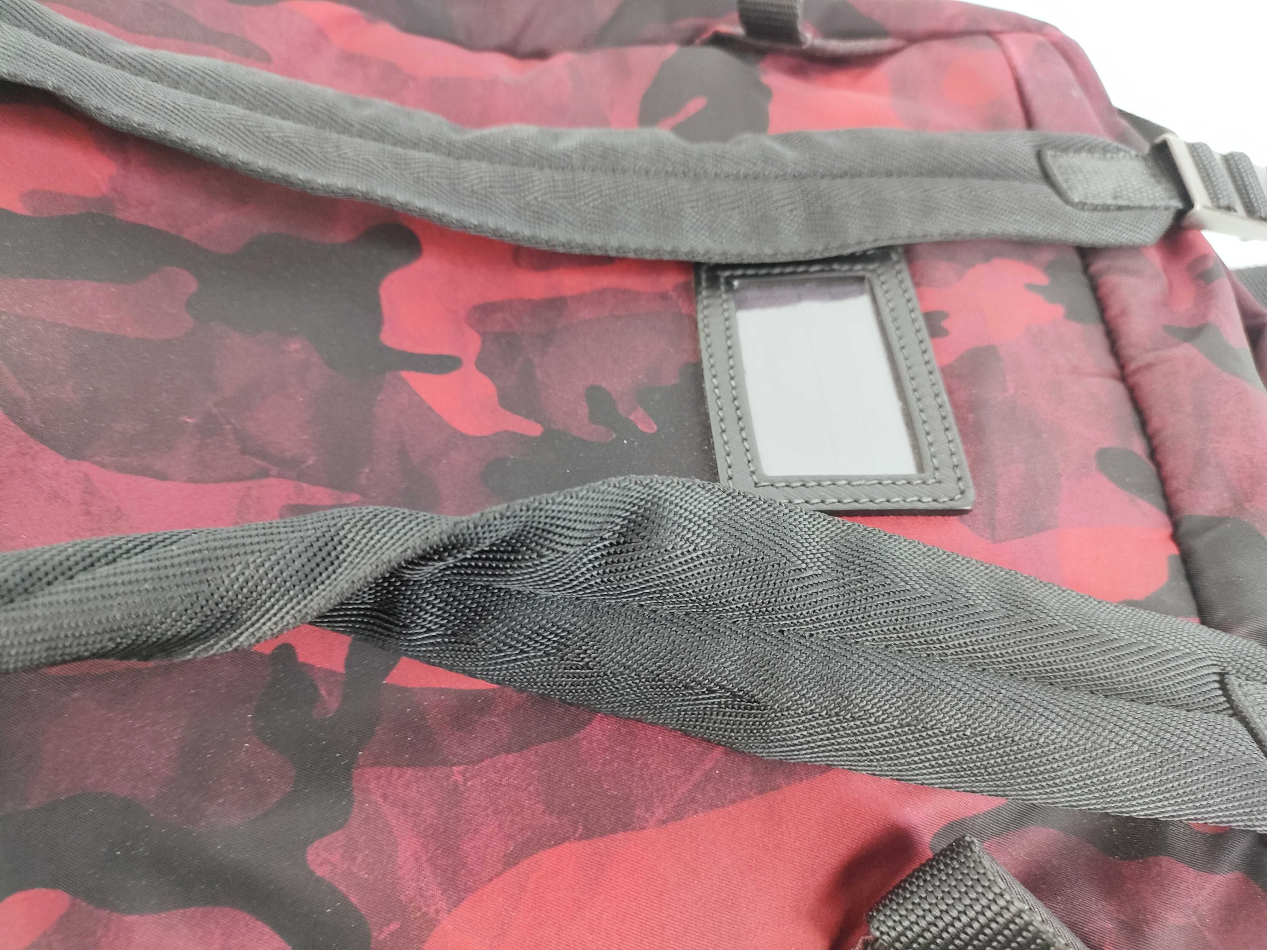 nylon backpack with white tag. — view 6
