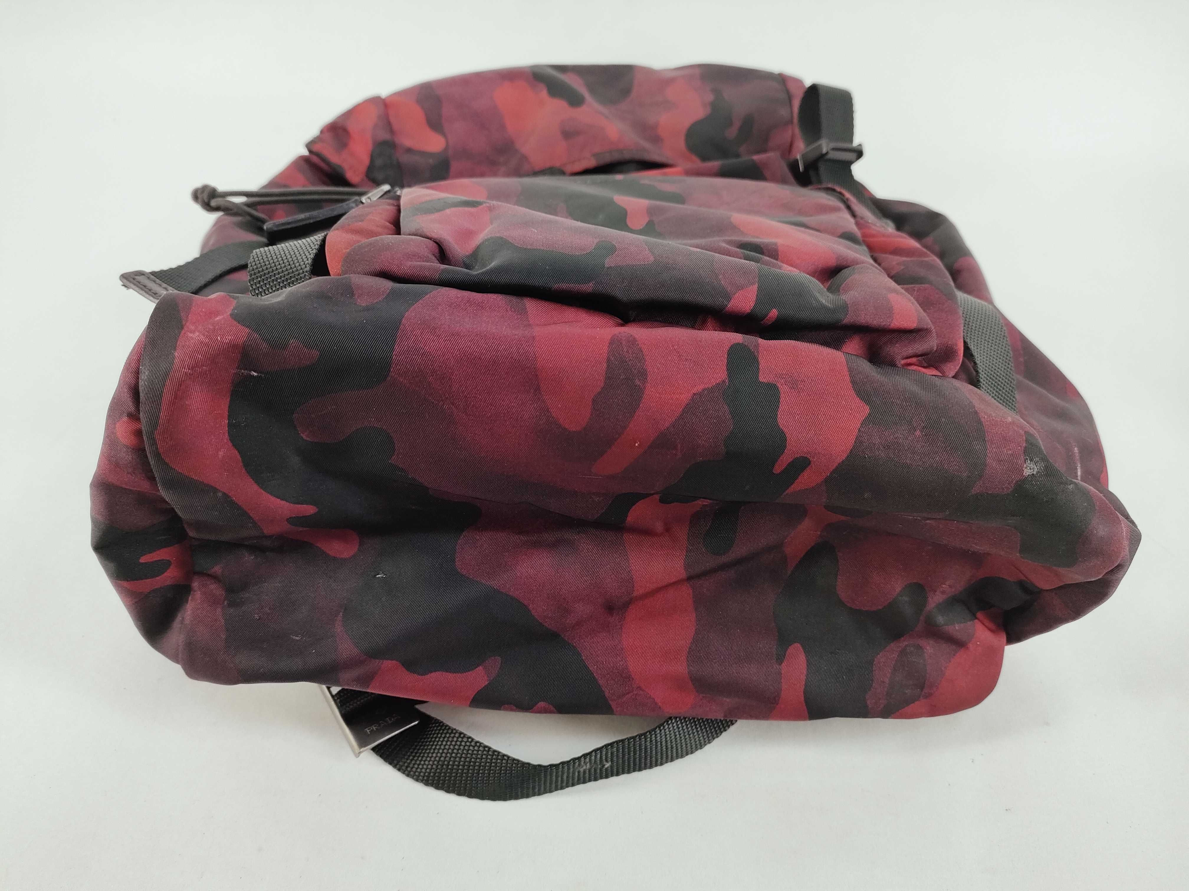 nylon backpack with white tag. — view 8