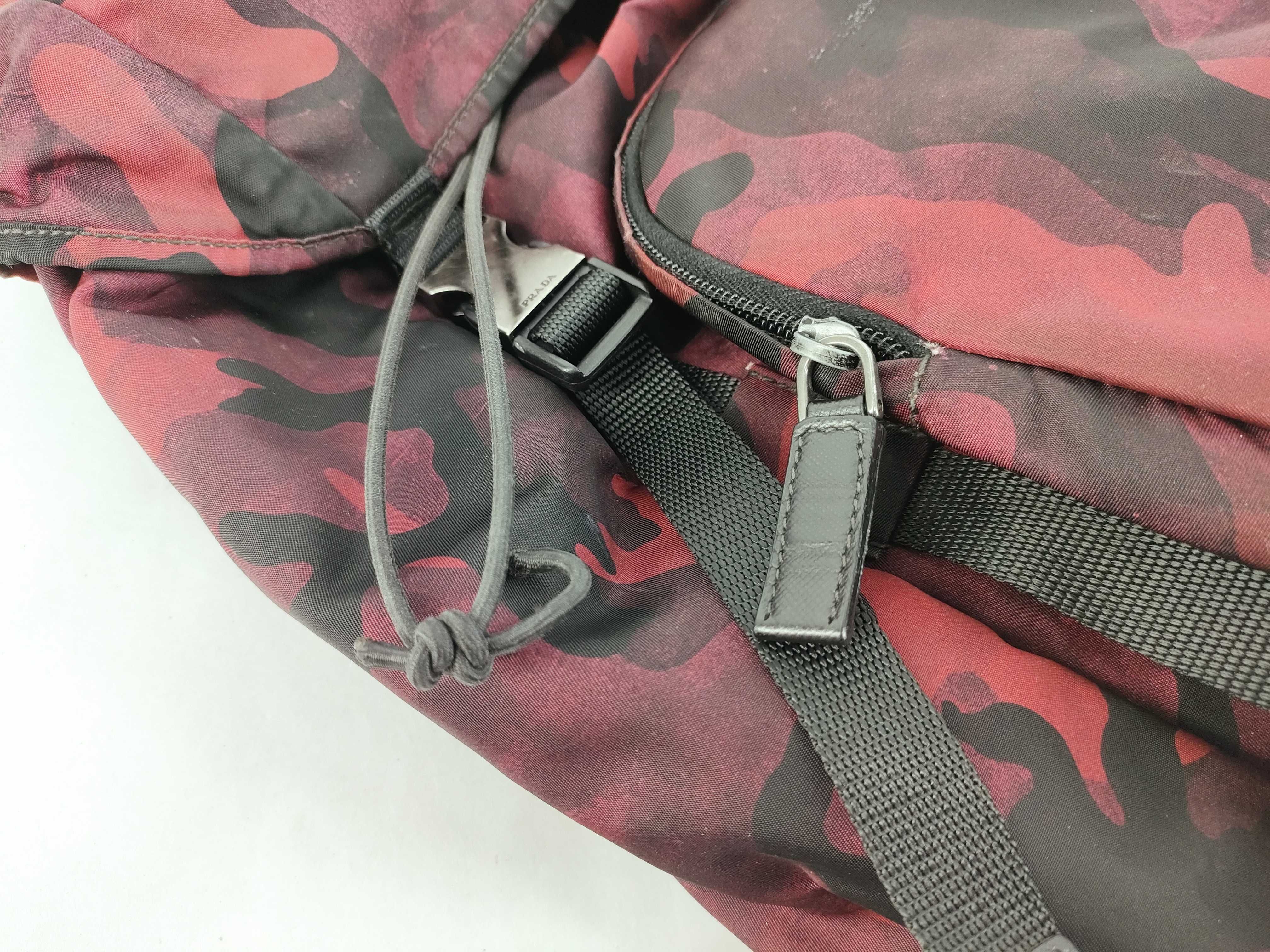 nylon backpack with white tag. — view 9