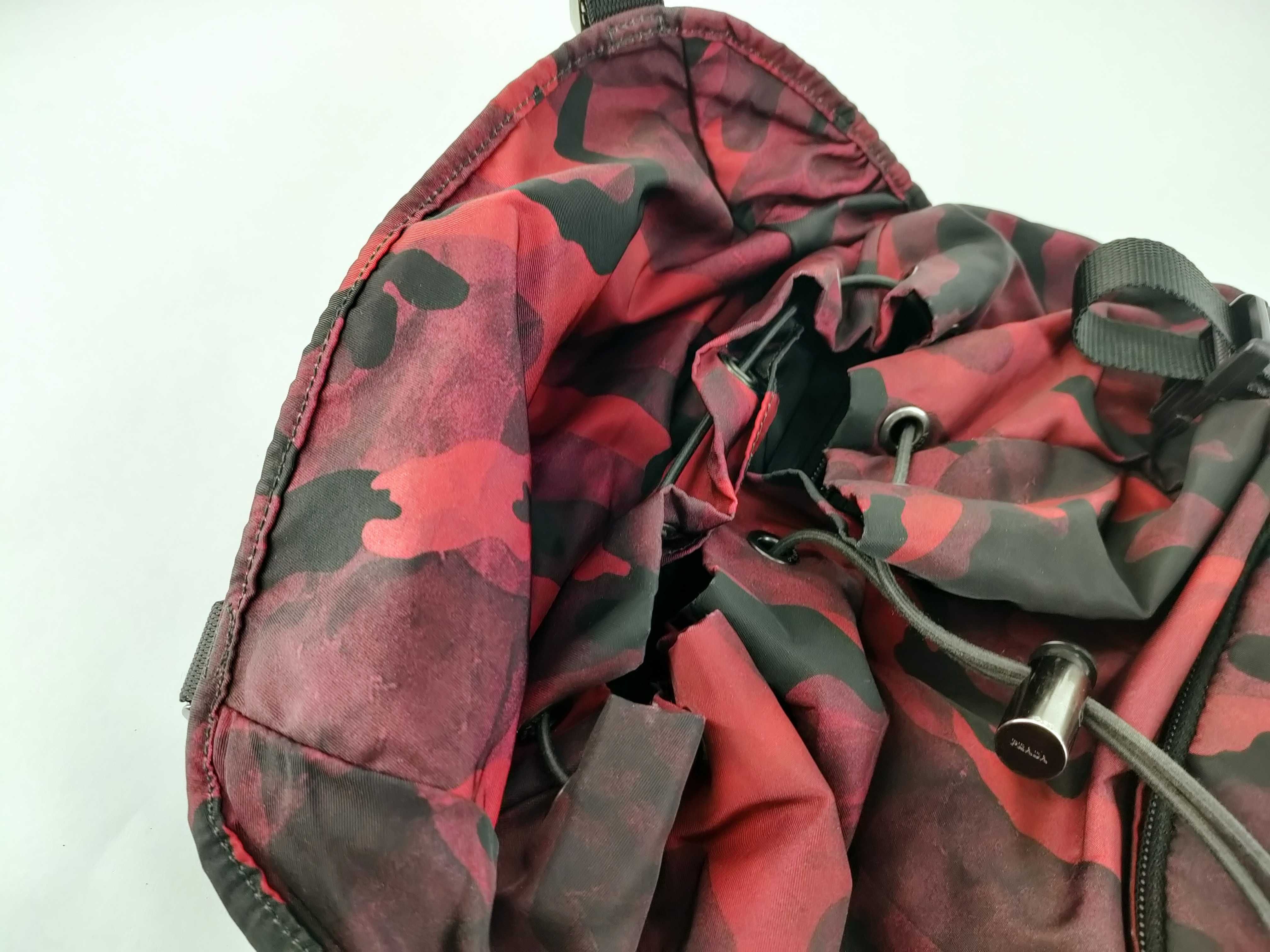 nylon backpack with white tag. — view 10