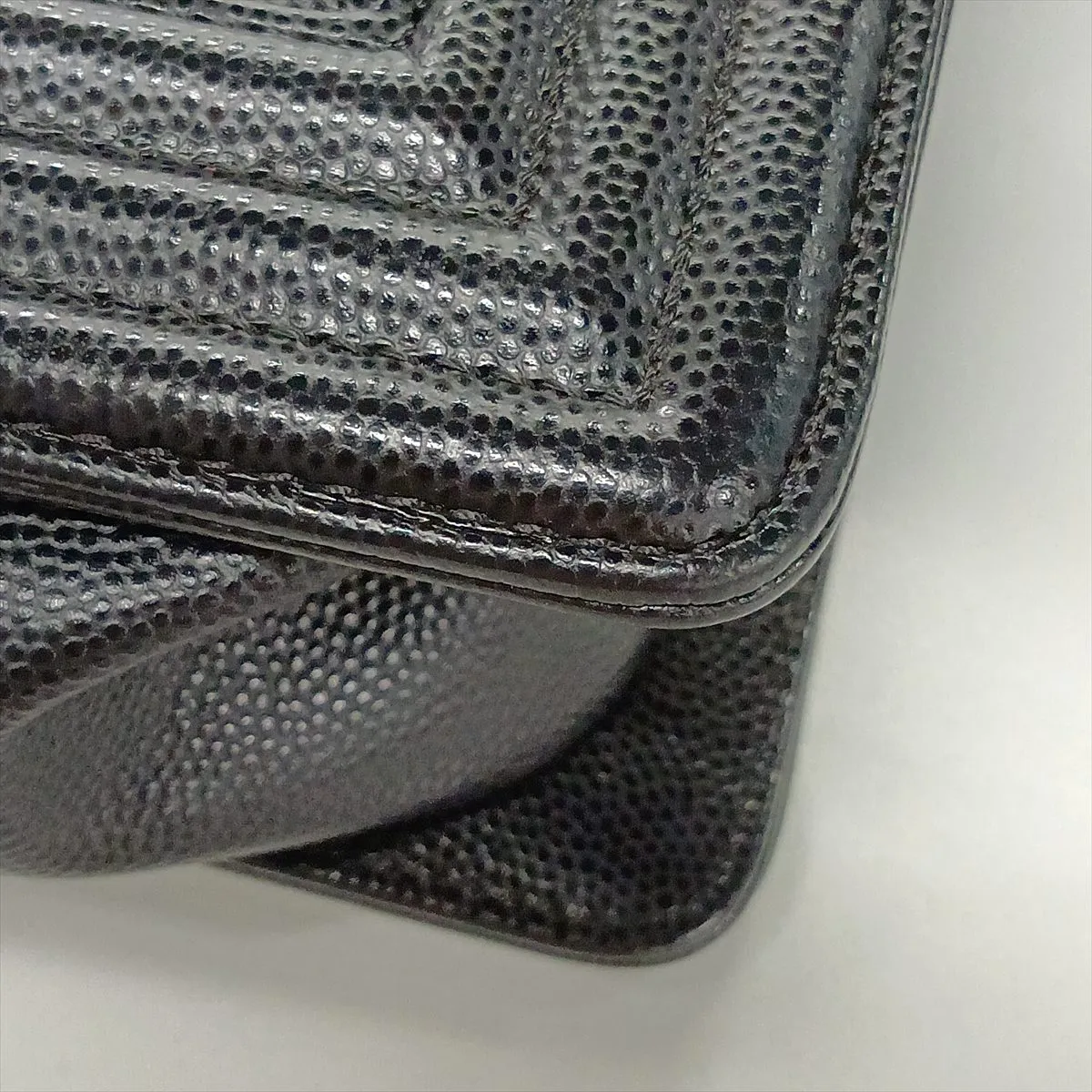 Boy Chanel 25 Caviar Skin Chain Shoulder Bag, Black, 28161480, Serial Number 28, A67086 — view 13
