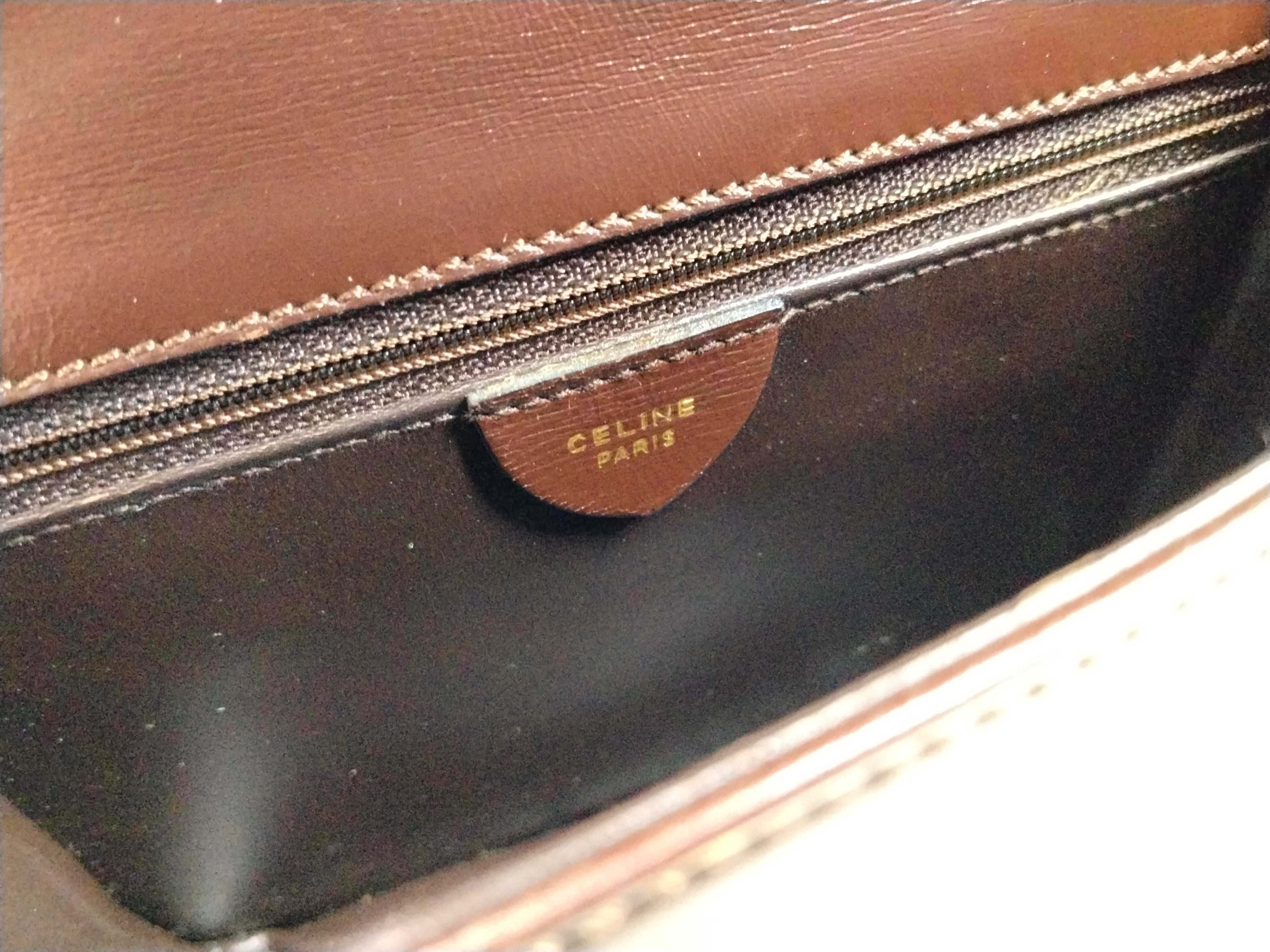 Vintage Tanlock Leather Shoulder Bag — view 15