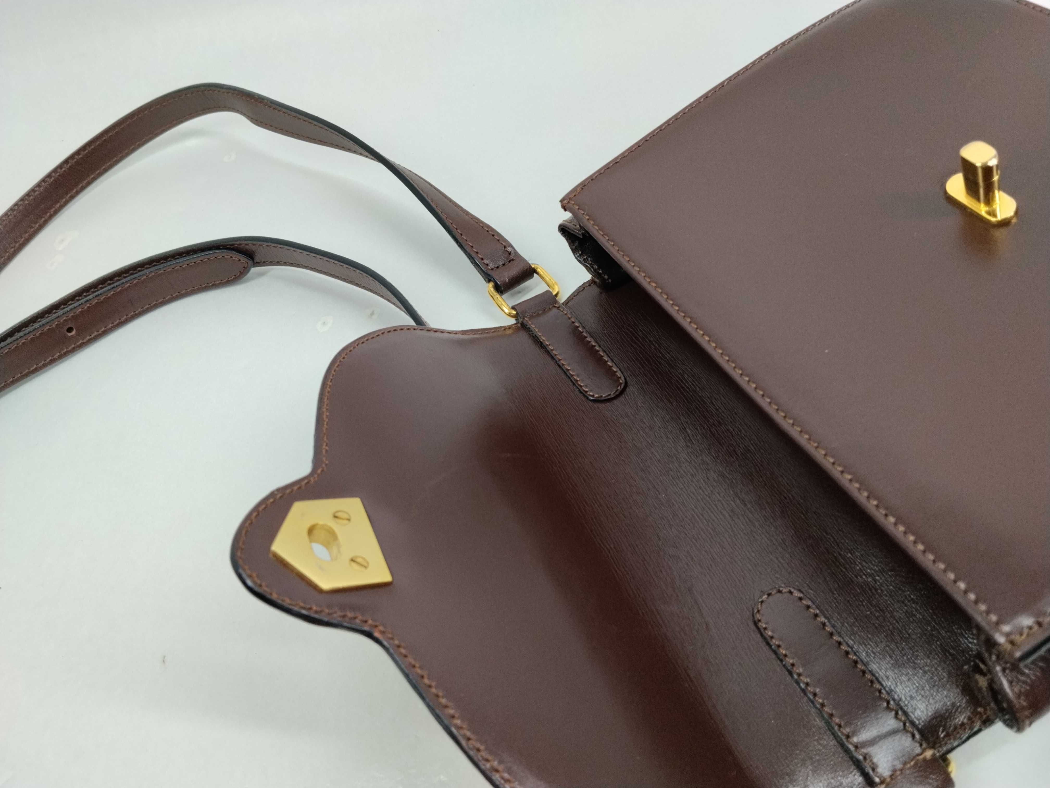 Vintage Tanlock Leather Shoulder Bag — view 9