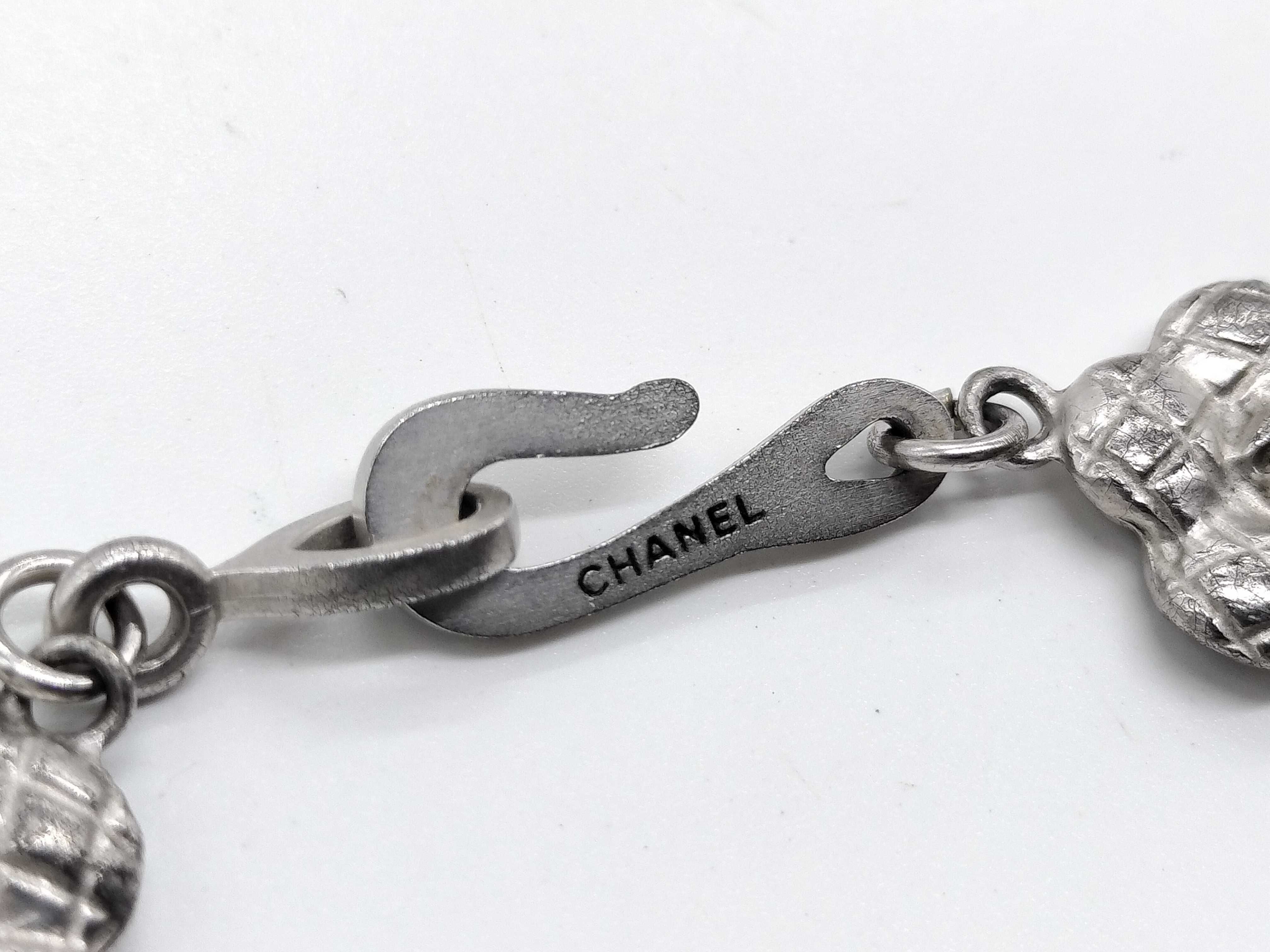 Camellia Bracelet, Camellia 98A Silver Color Bracelet/Bangle — view 3