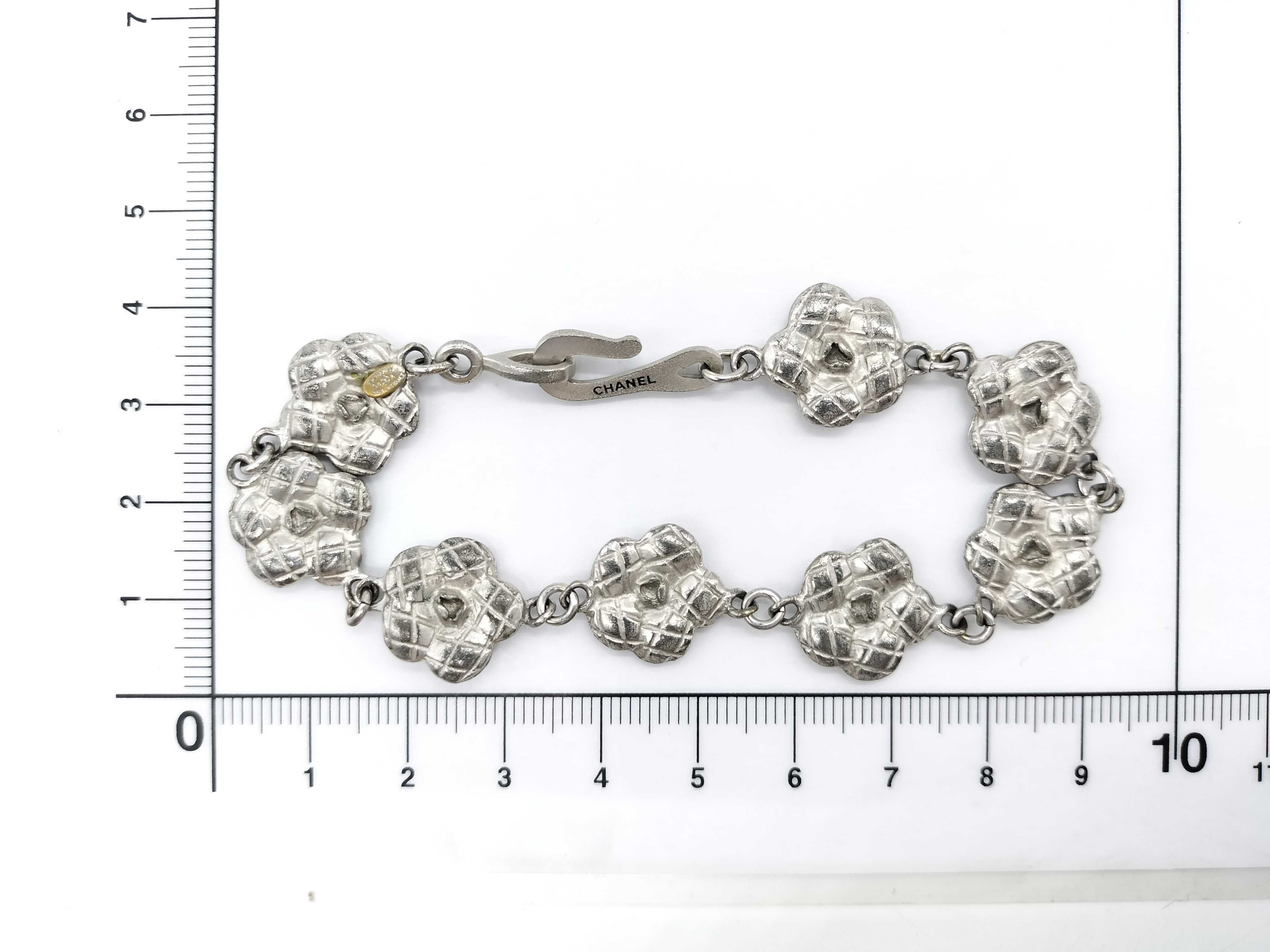 Camellia Bracelet, Camellia 98A Silver Color Bracelet/Bangle — view 6