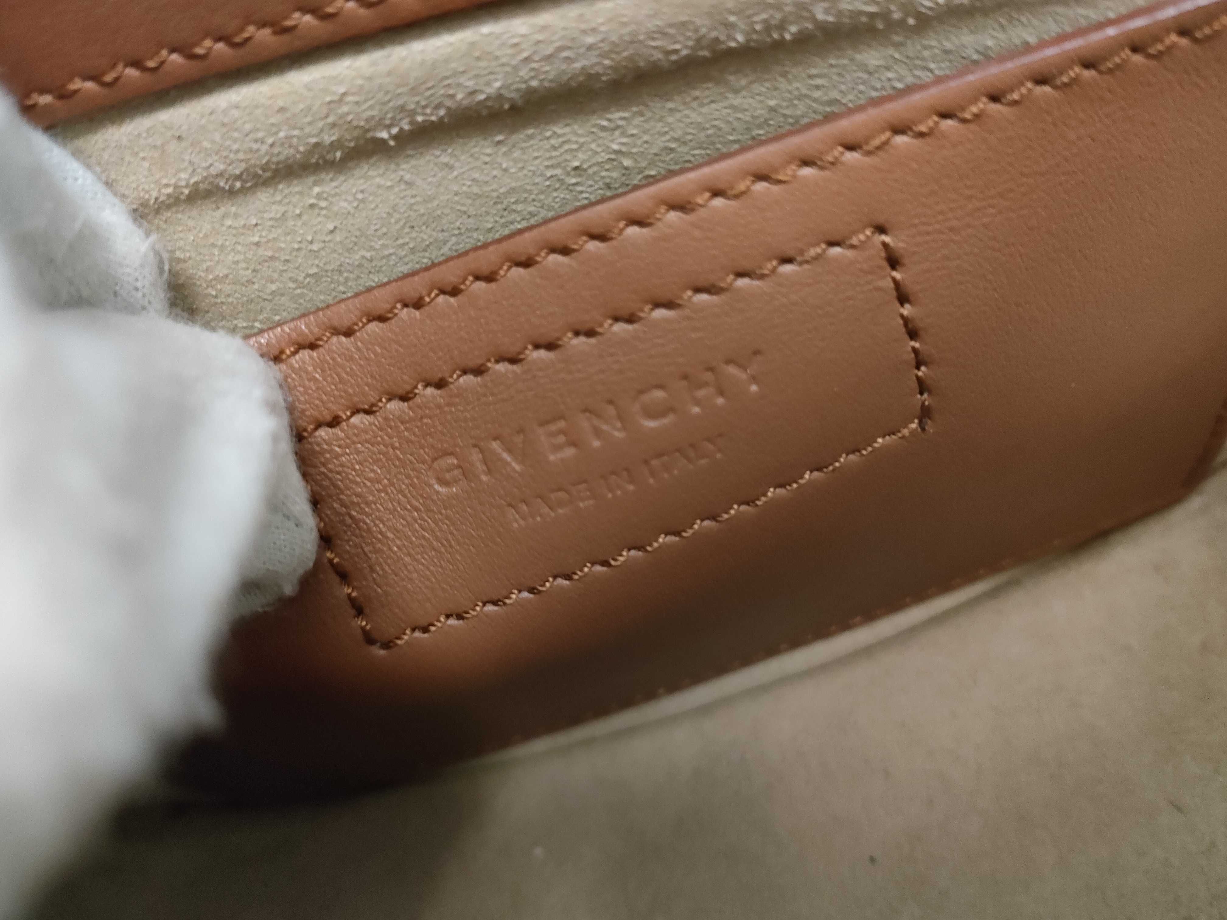 SG- Infinity Saddle Leather Shoulder Bag Brown — view 14