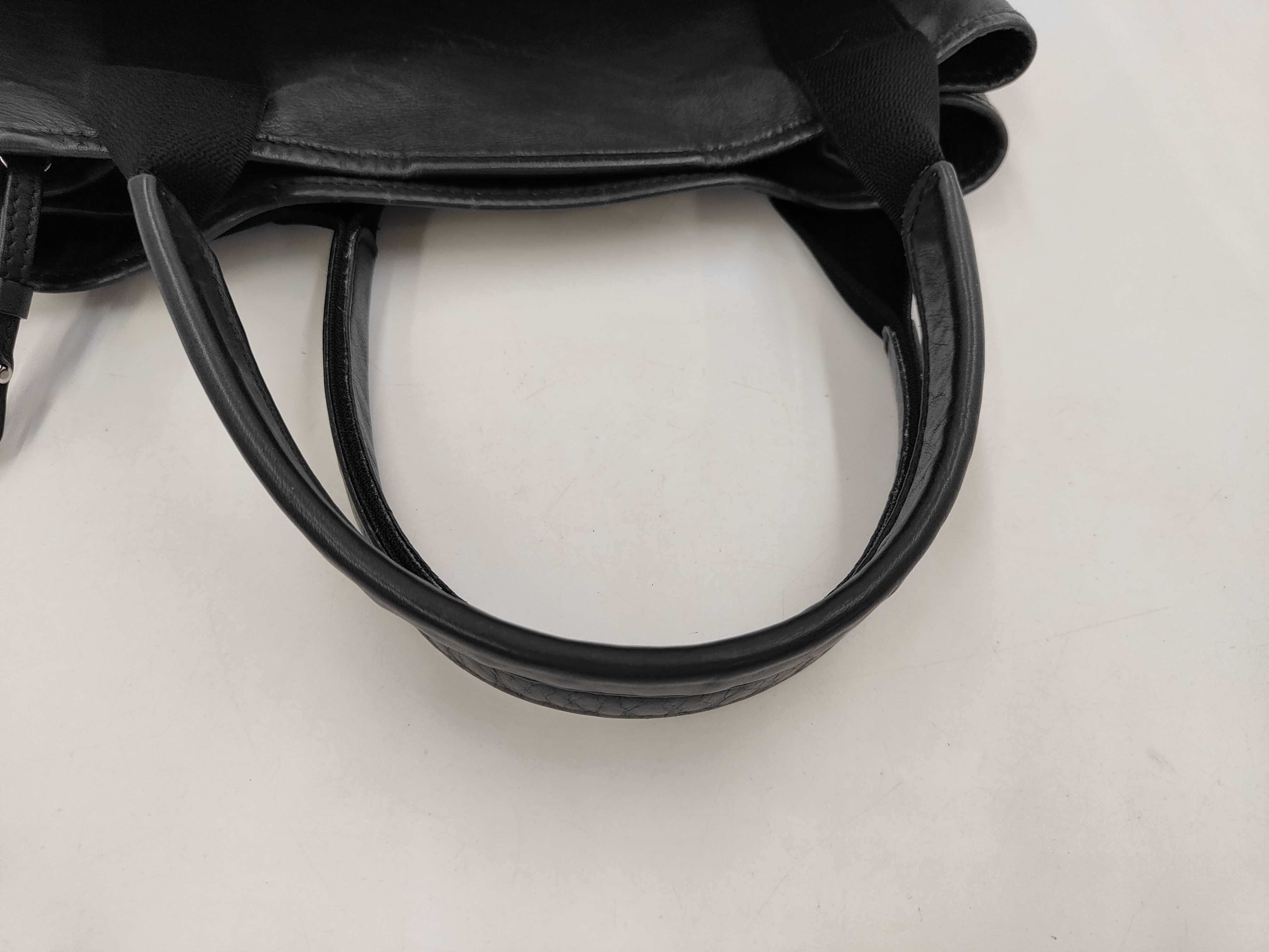 Navy Cabas Handbag 339933 Leather Shoulder Bag — view 10