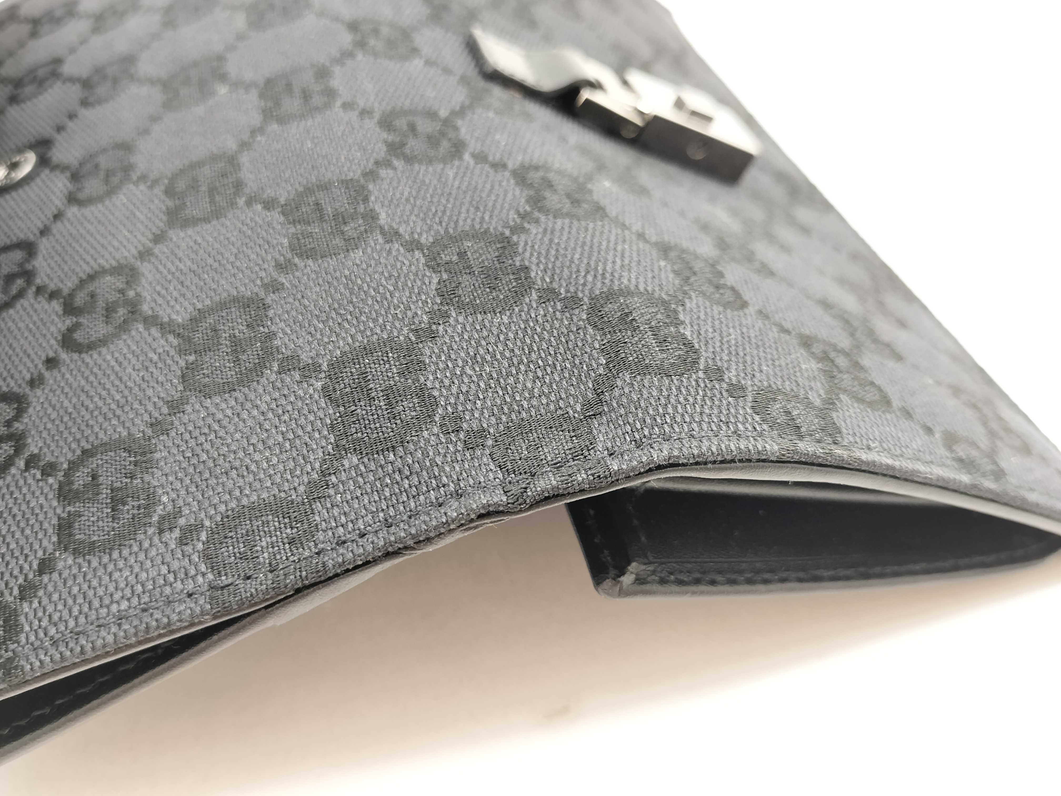 GG Canvas Jackie Long Wallet 05479 — view 13