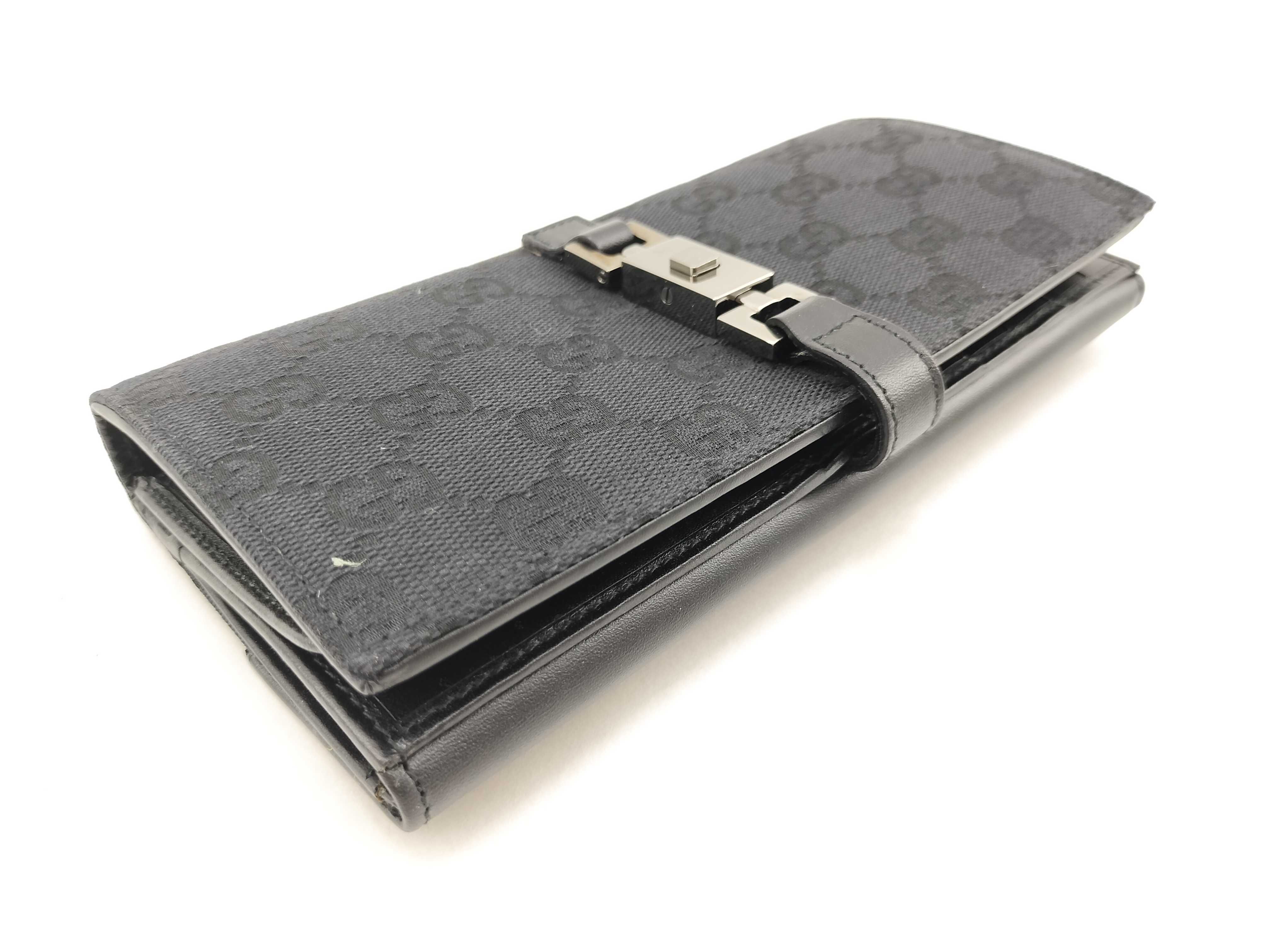 GG Canvas Jackie Long Wallet 05479 — view 7