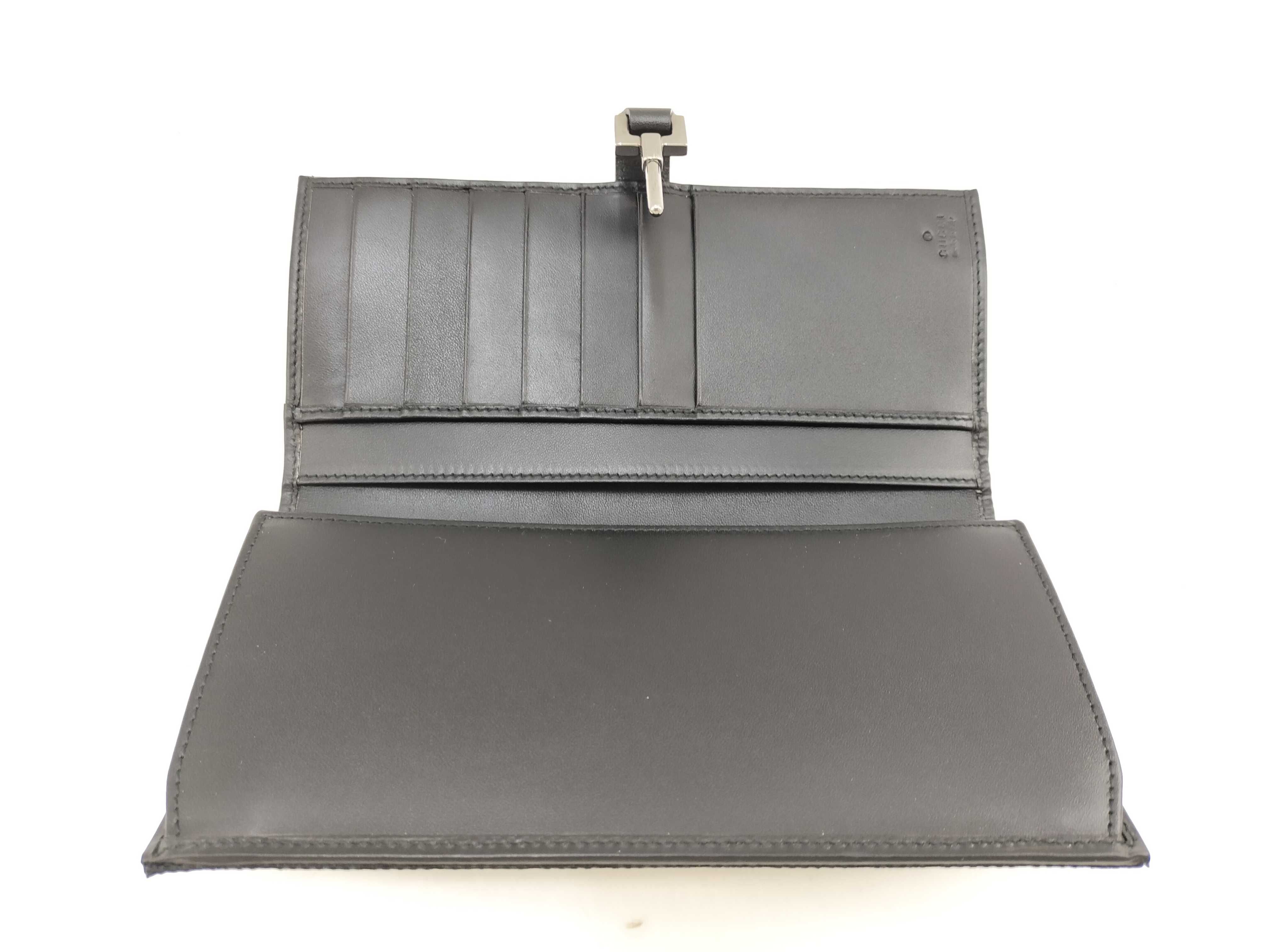 GG Canvas Jackie Long Wallet 05479 — view 9