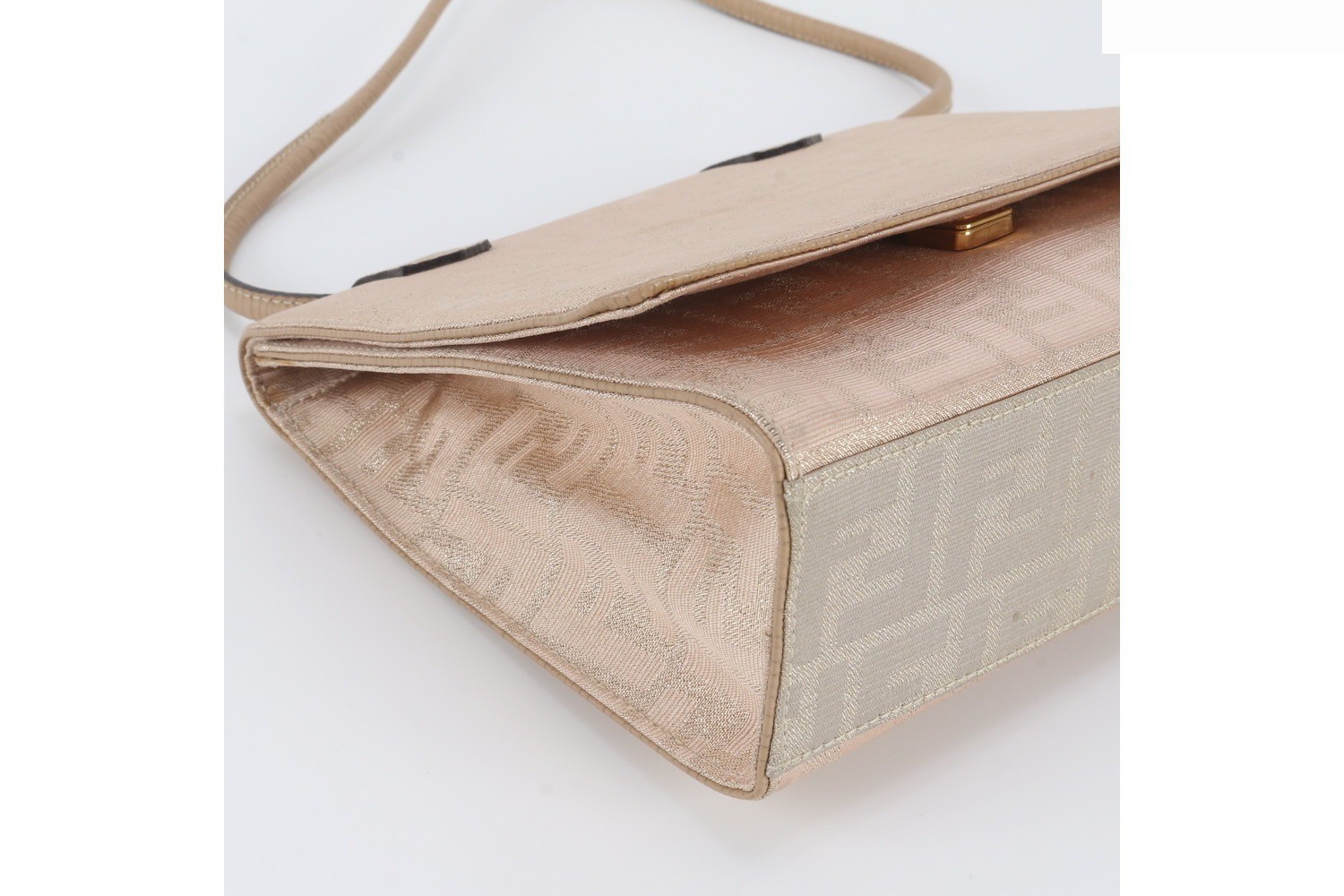 ZUCCA 247 257 28048 Leather Canvas Shoulder Bag — view 6