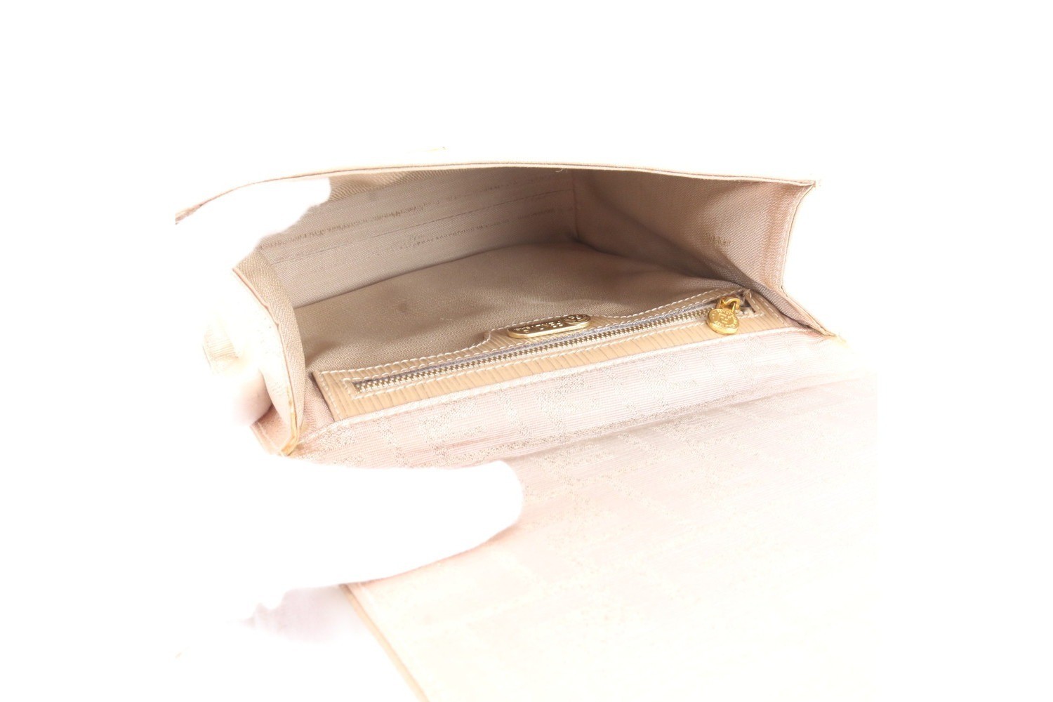 ZUCCA 247 257 28048 Leather Canvas Shoulder Bag — view 7