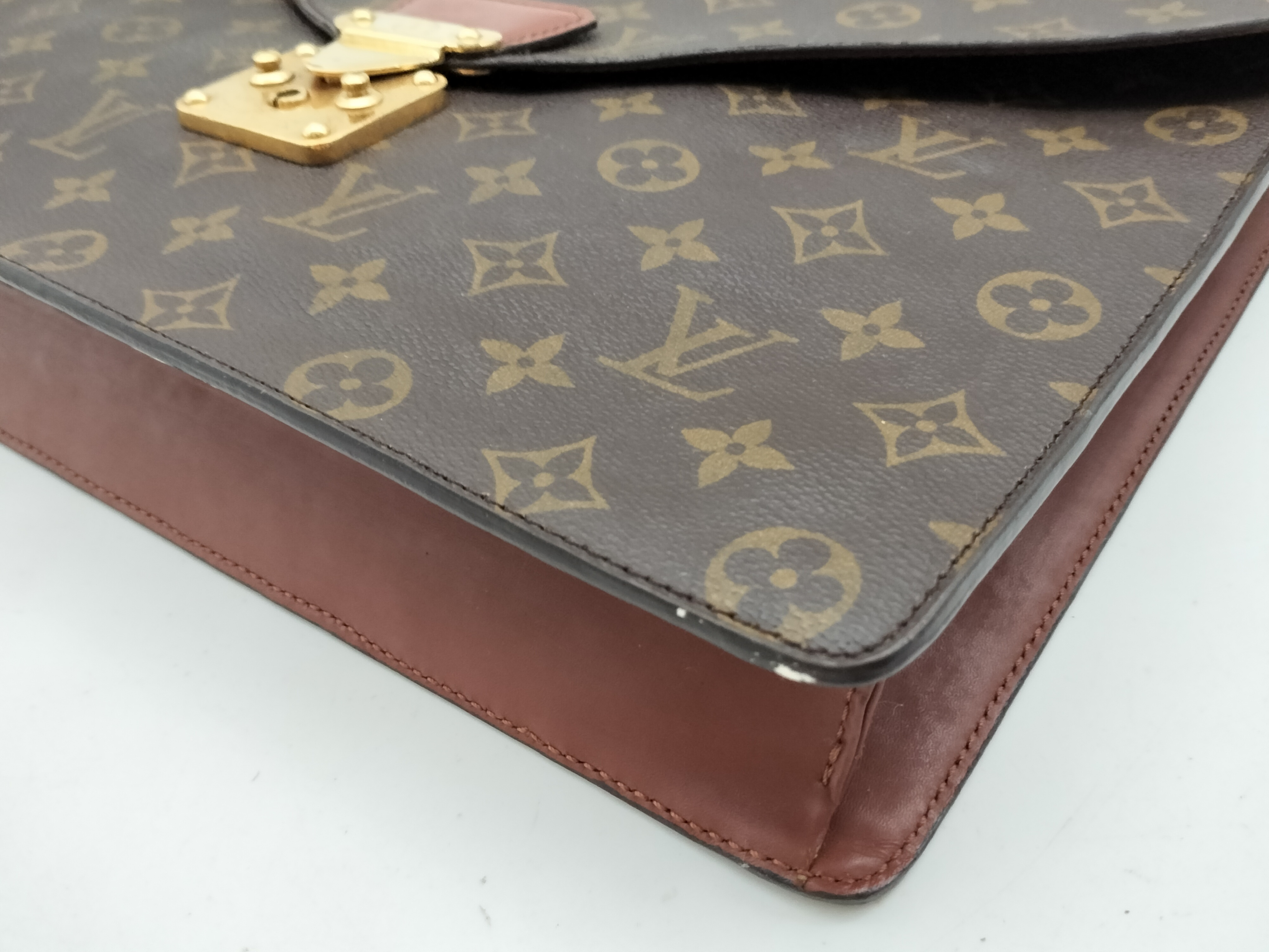Monogram Port Document M53338 Handbag — view 6