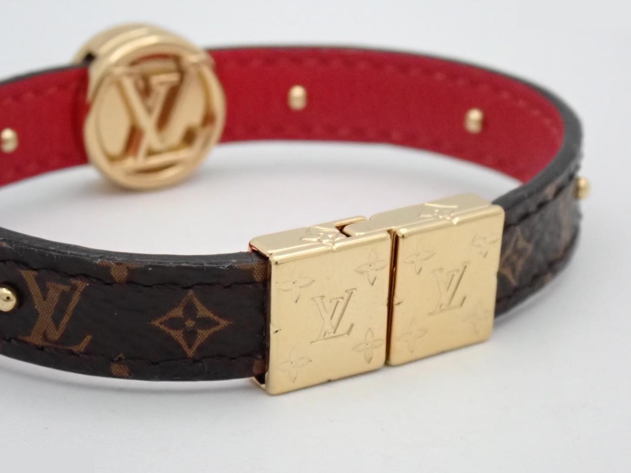 LV Circle Bracelet, Reversible, Wrist Circumference Approx. 16cm — view 3