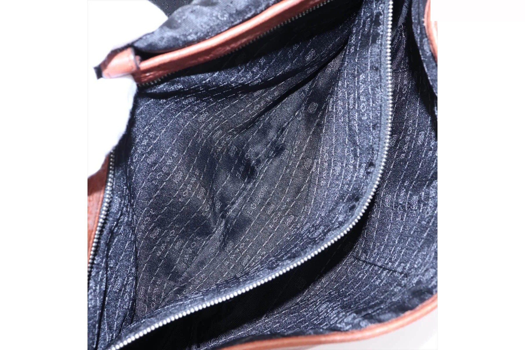 Leather shoulder bag, crossbody bag, genuine leather, brown. — view 8