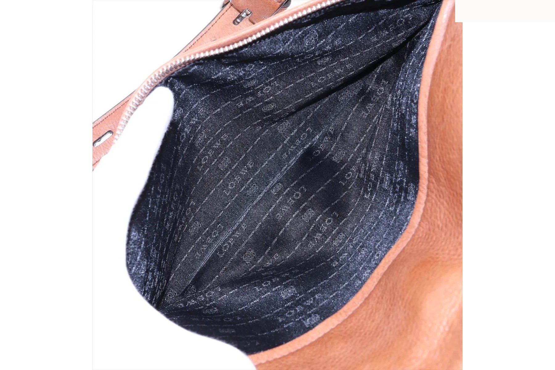 Leather shoulder bag, crossbody bag, genuine leather, brown. — view 9