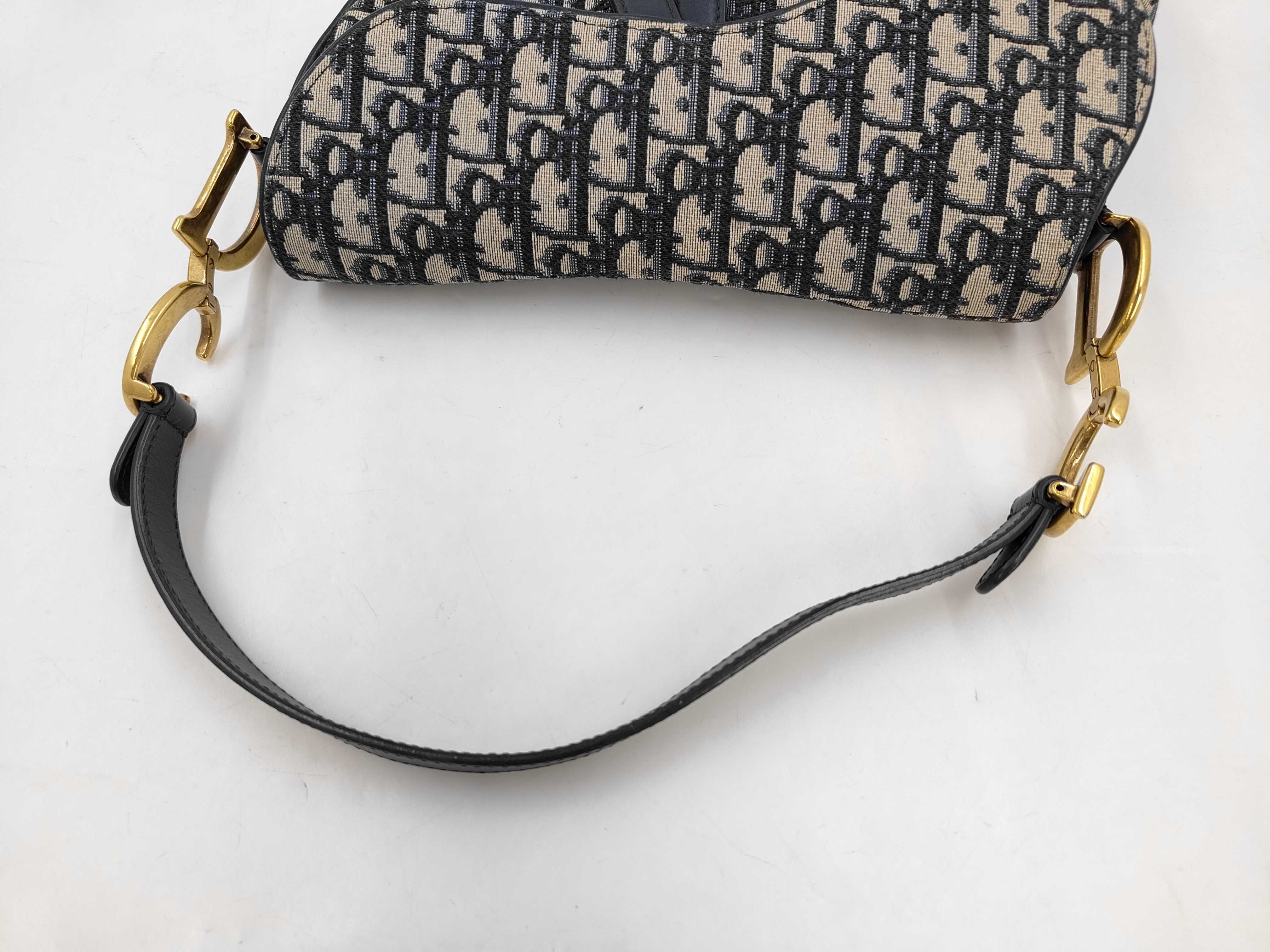 Oblique Saddle Handbag — view 5