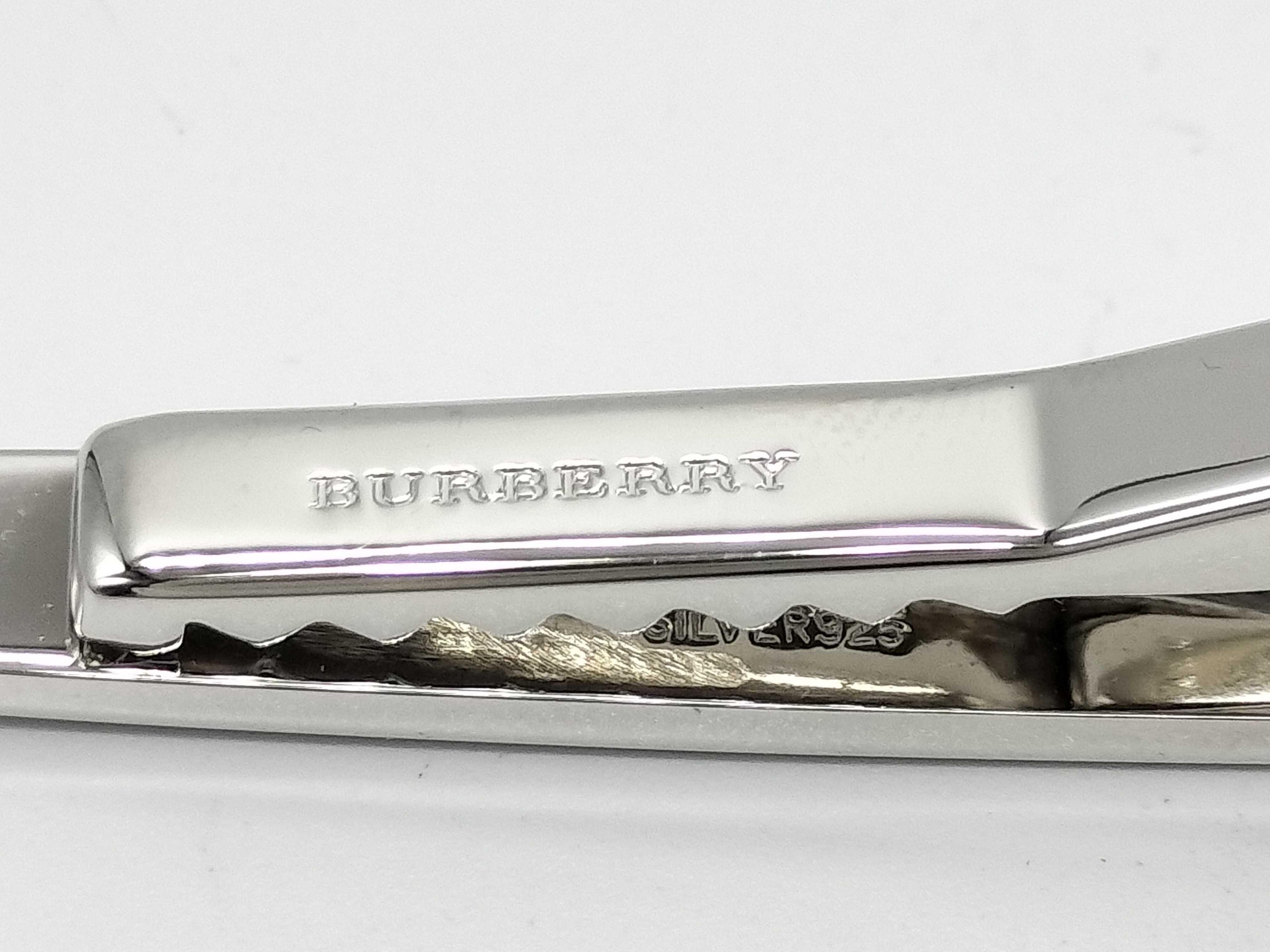 925 tie pin/cufflinks — view 4